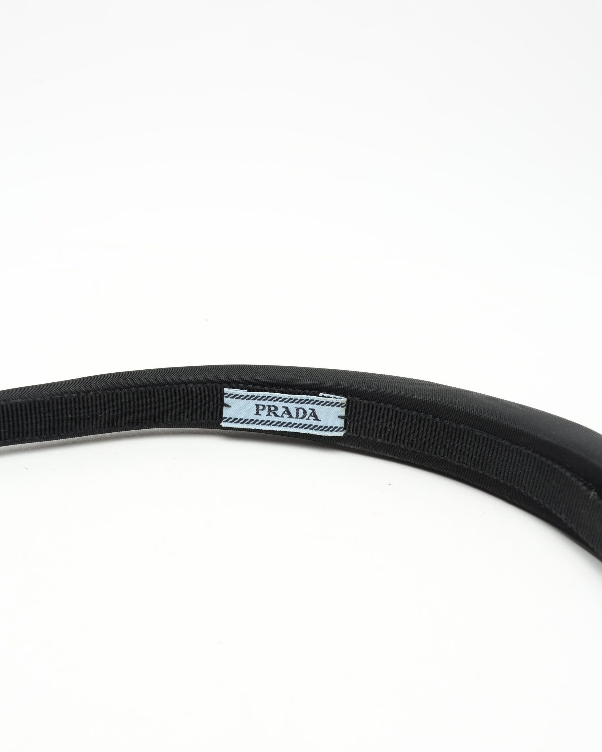 Prada Logo Tessuto Headband