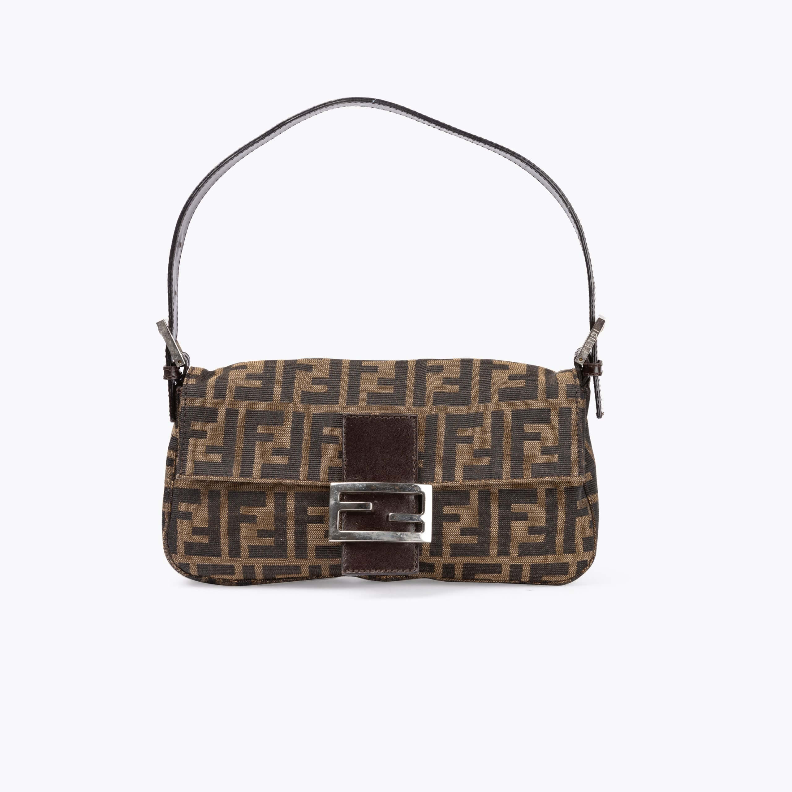 FENDI Zucca Baguette Bag