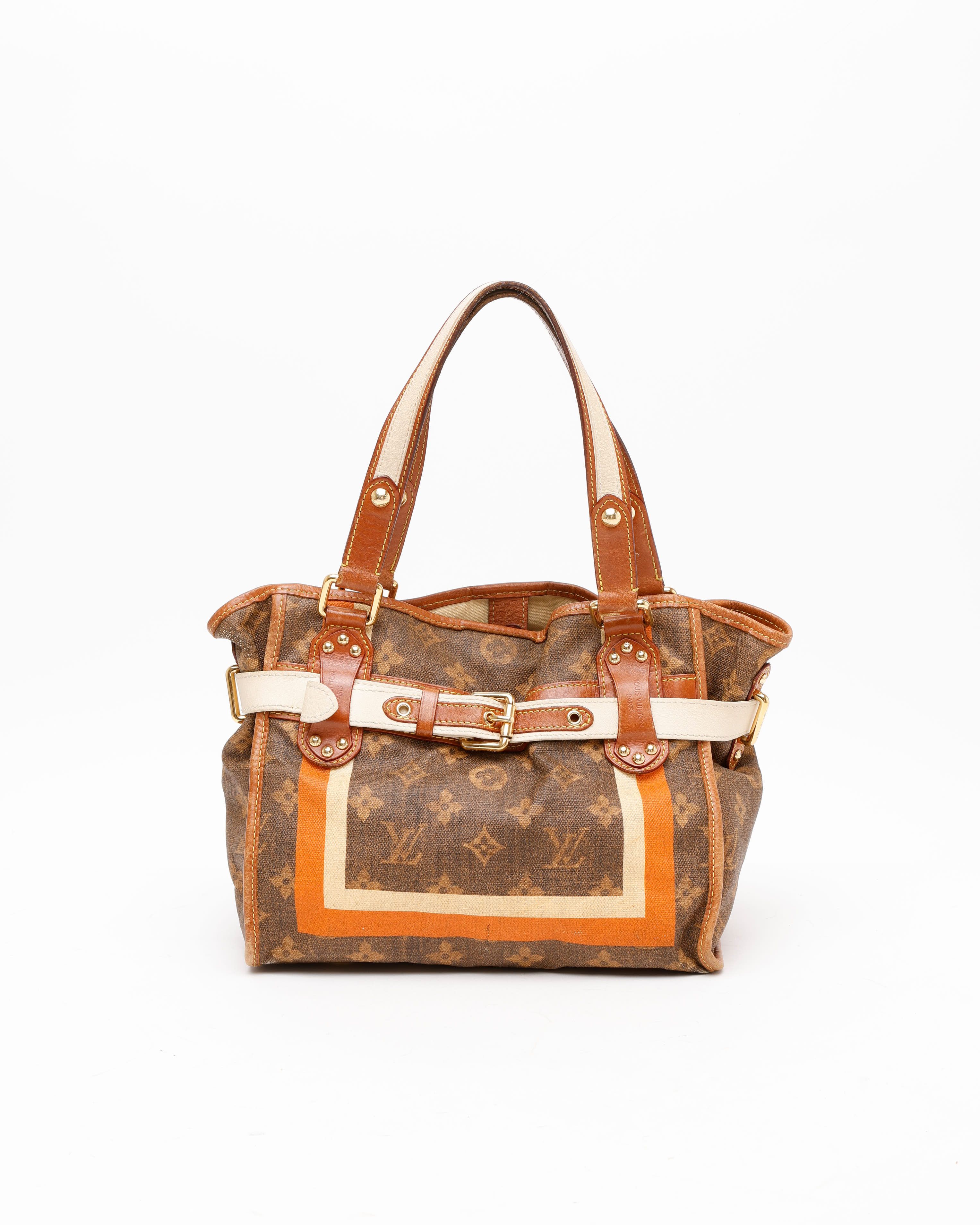 Louis Vuitton Tisse Sac Rayures PM Tote Bag