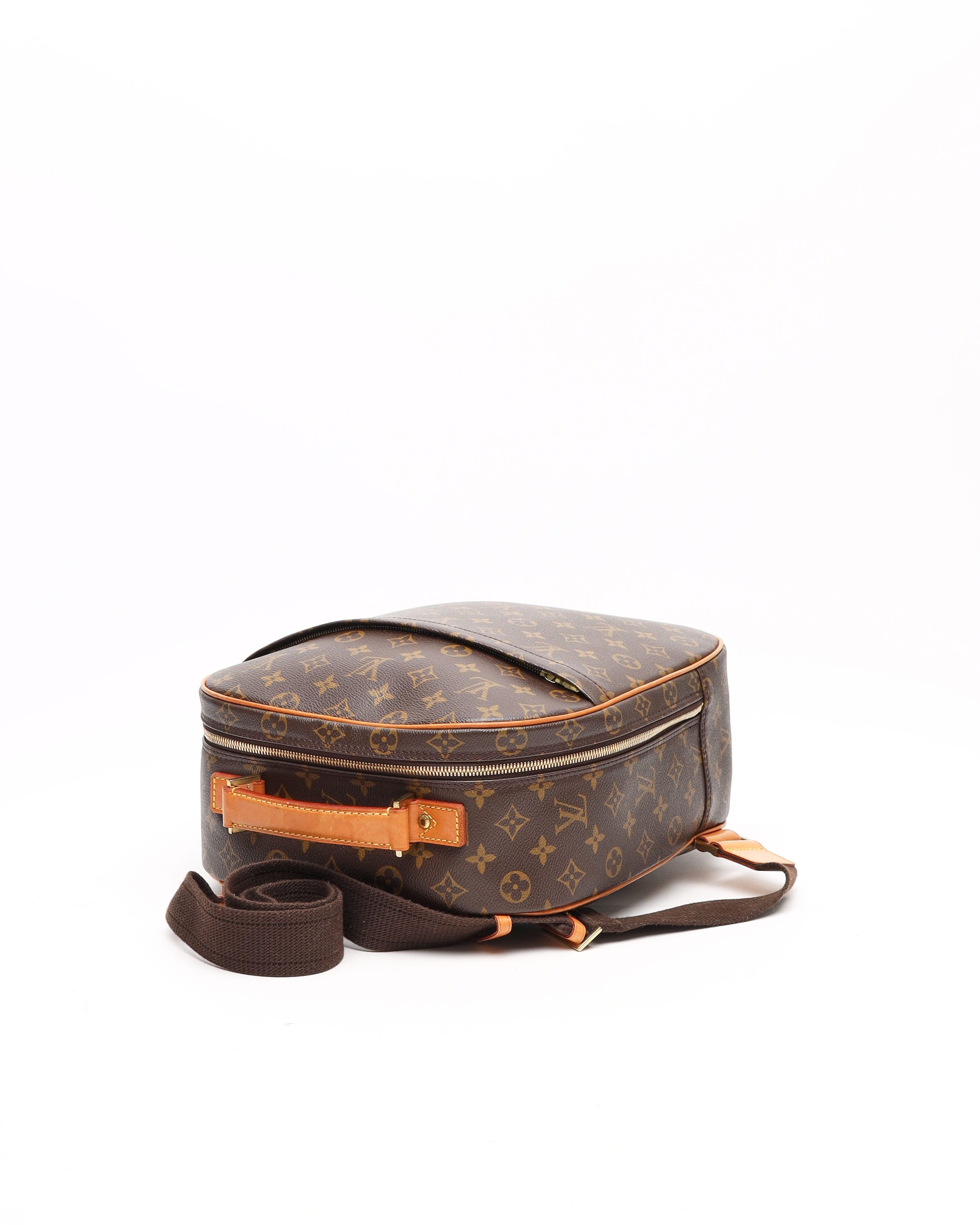 Pre-owned Louis Vuitton Monogram Packall Sac A Dos Pm Bag In Brown