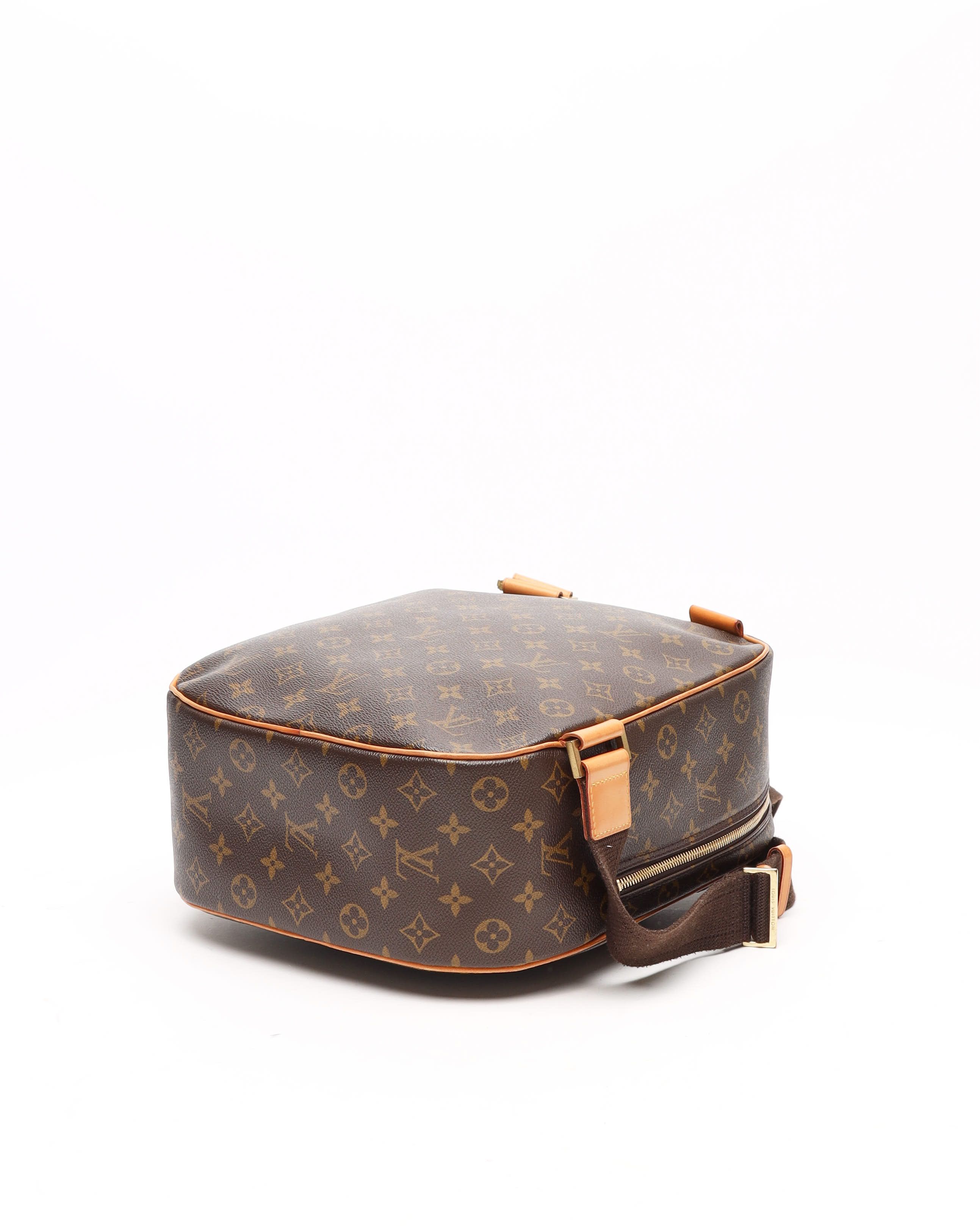 Pre-owned Louis Vuitton Monogram Packall Sac A Dos Pm Bag In Brown