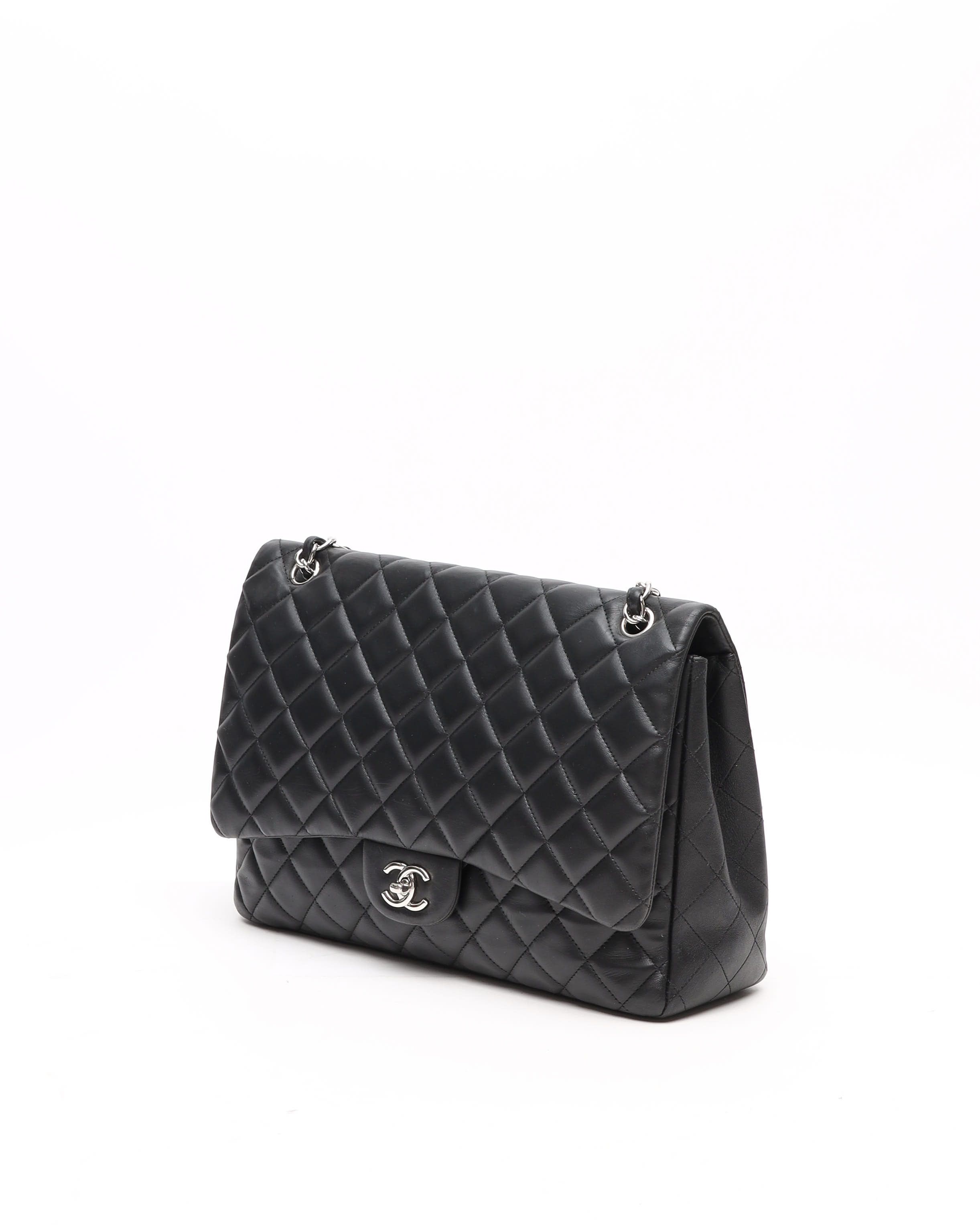 Pre-owned Chanel Classic Maxi Single Flap Bag