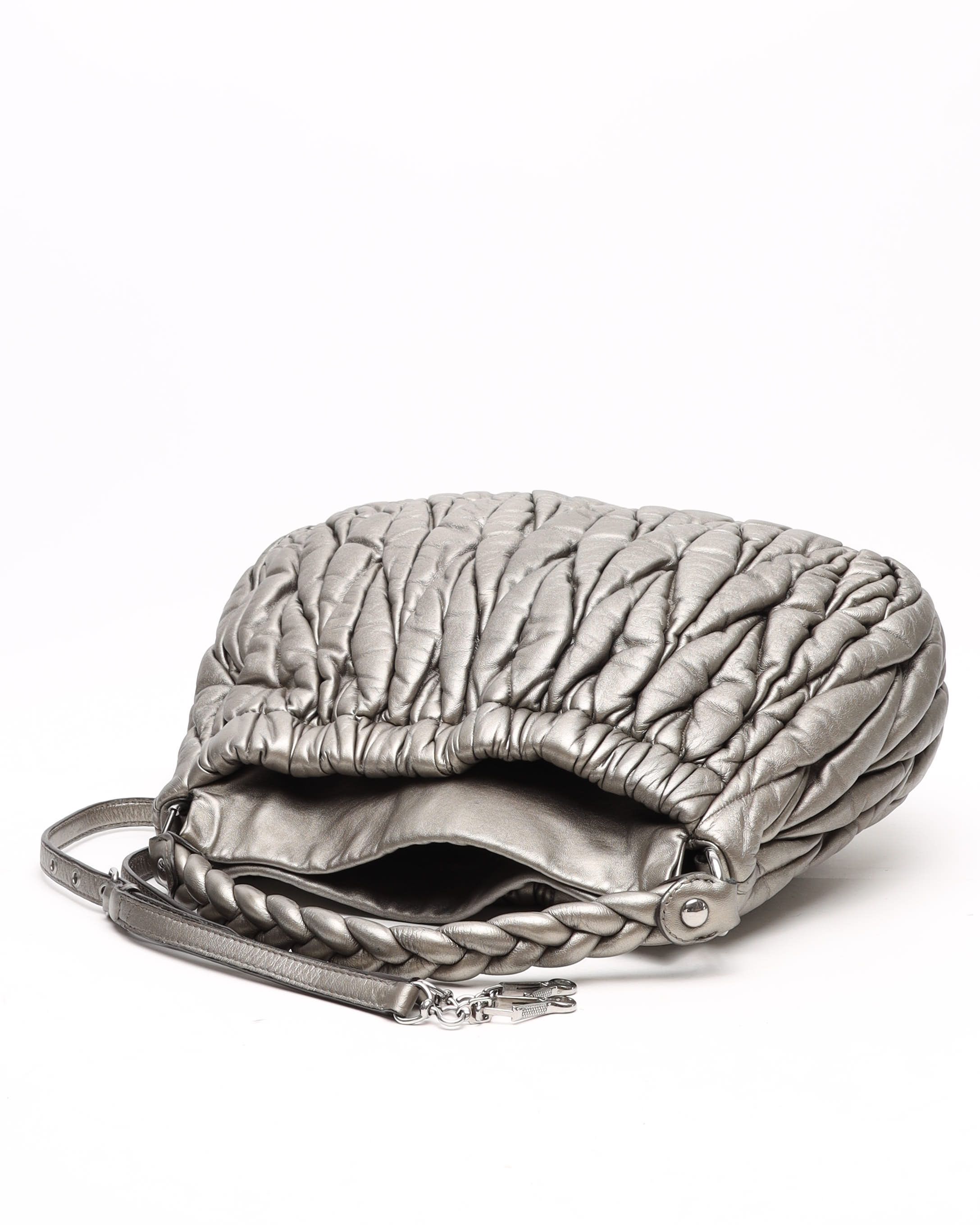 Miu Miu Matelassé Shine Bag