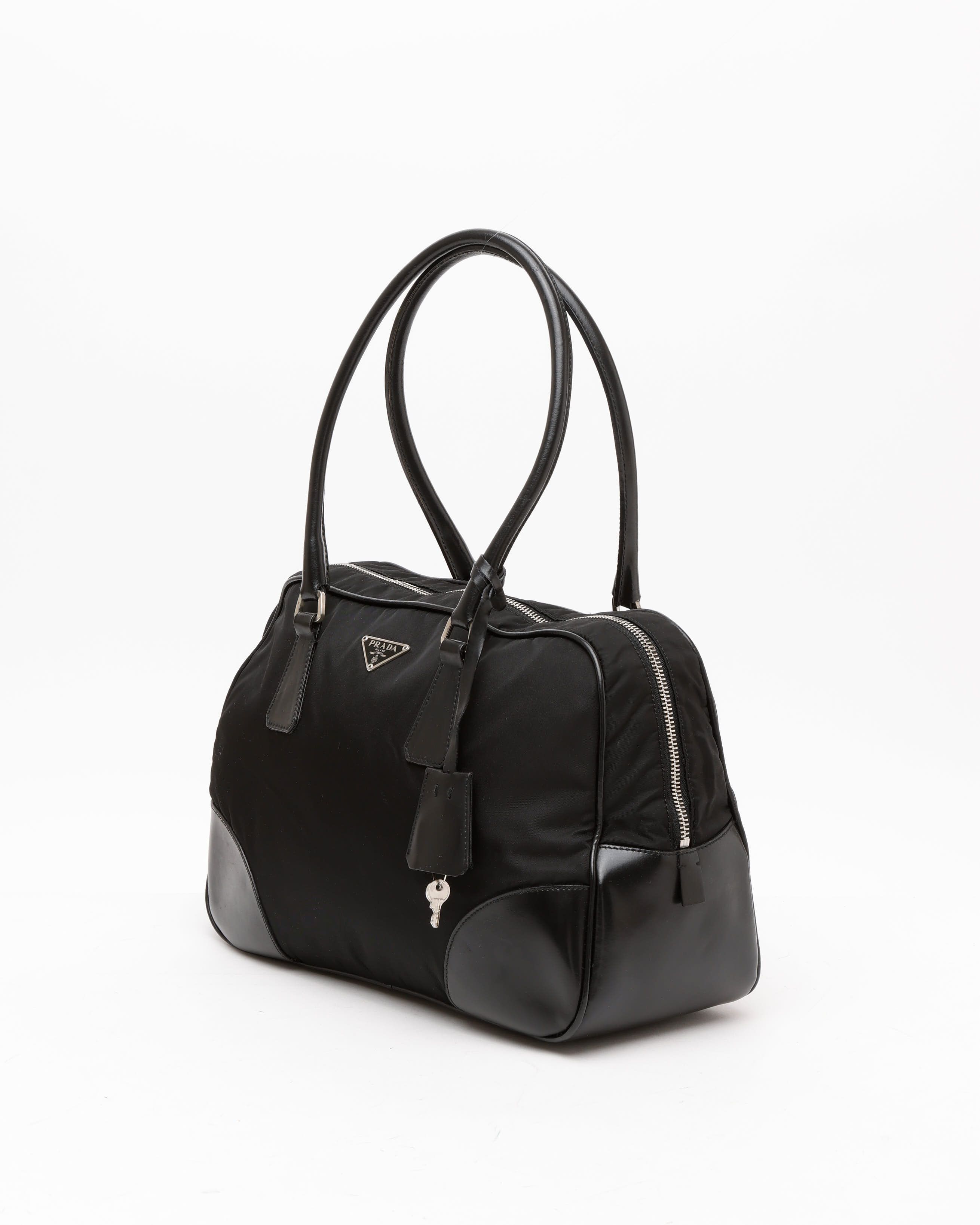 Prada Tessuto Bowling Bag