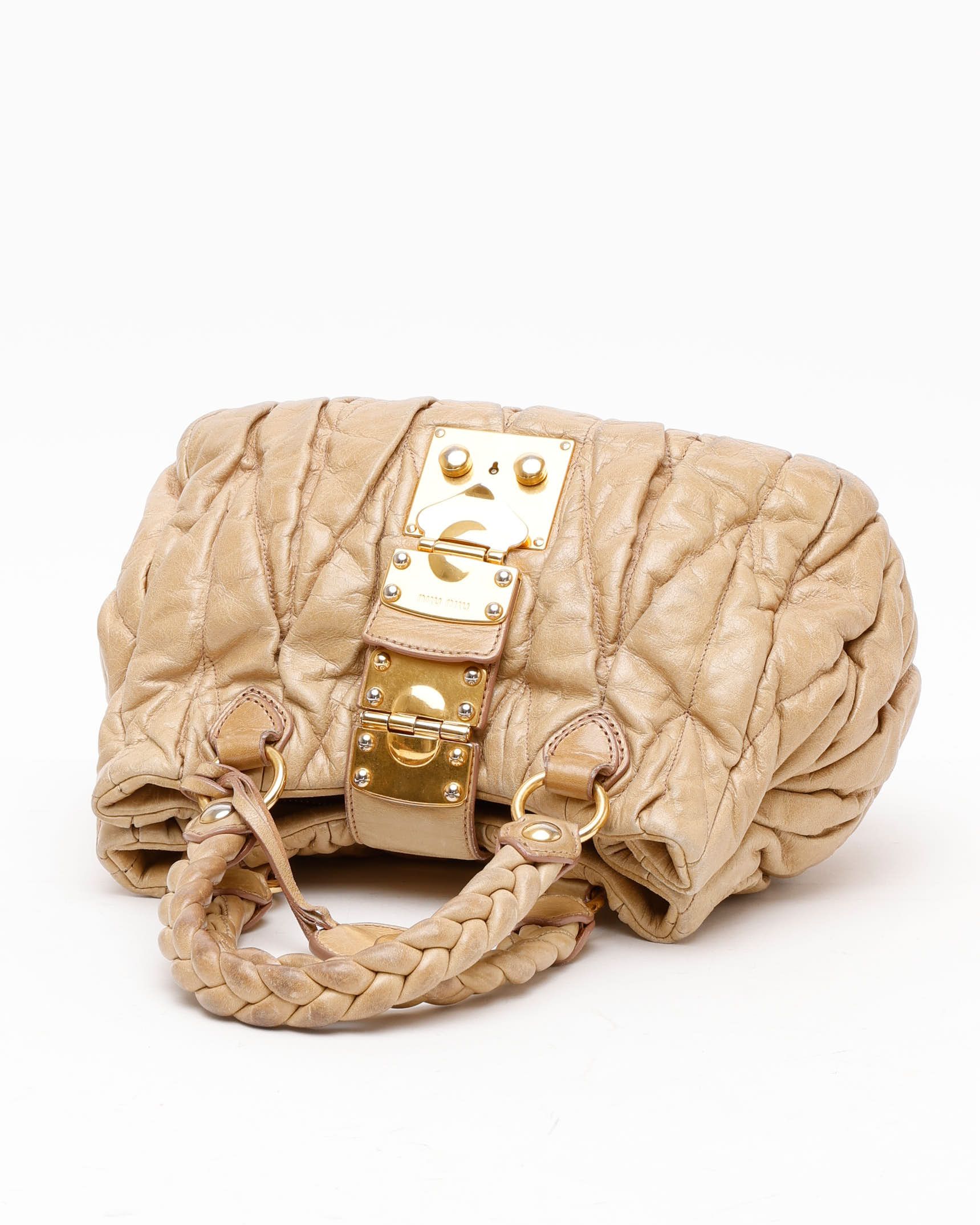 Miu Miu Matelassé Lux Bag