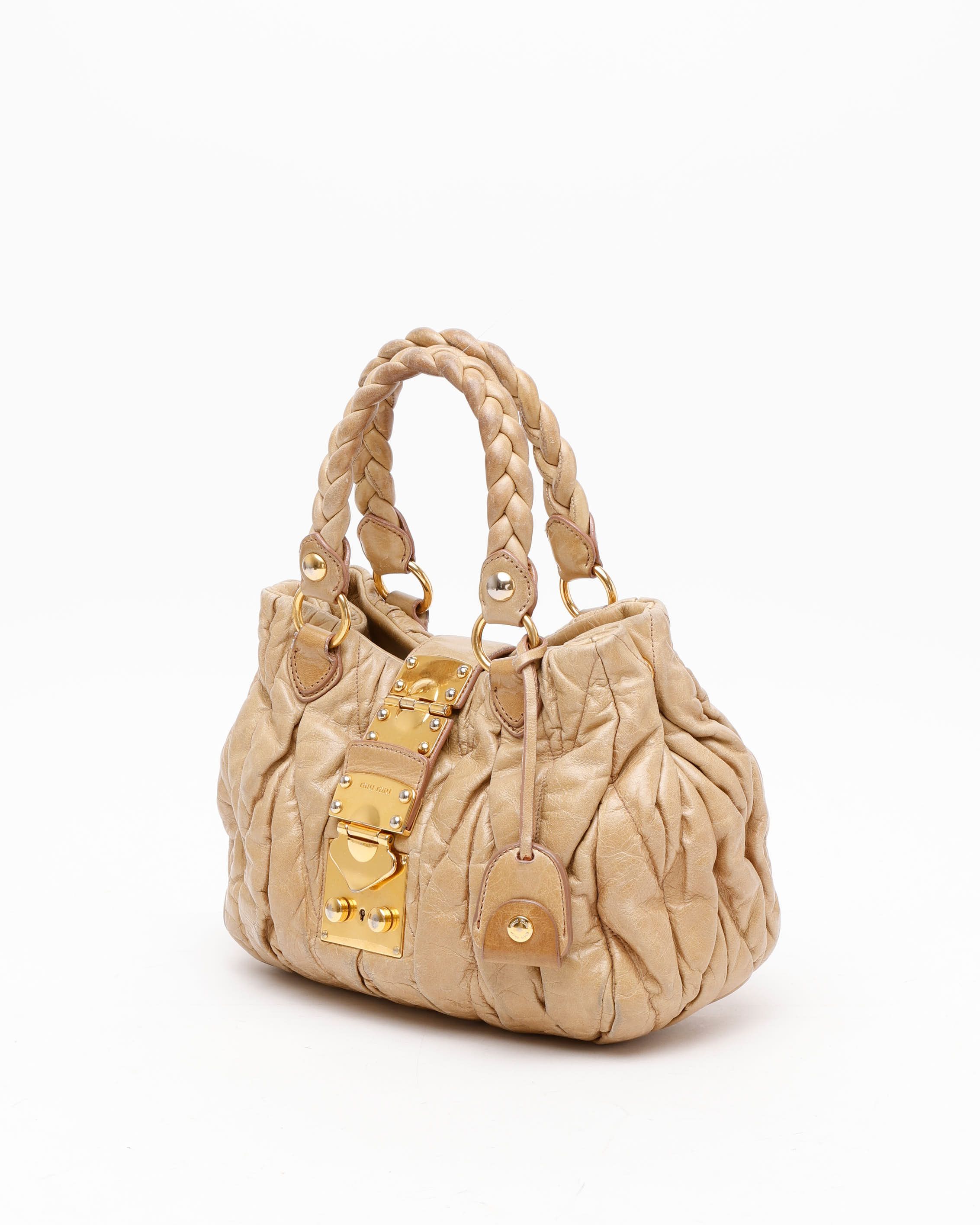 Miu Miu Matelassé Lux Bag
