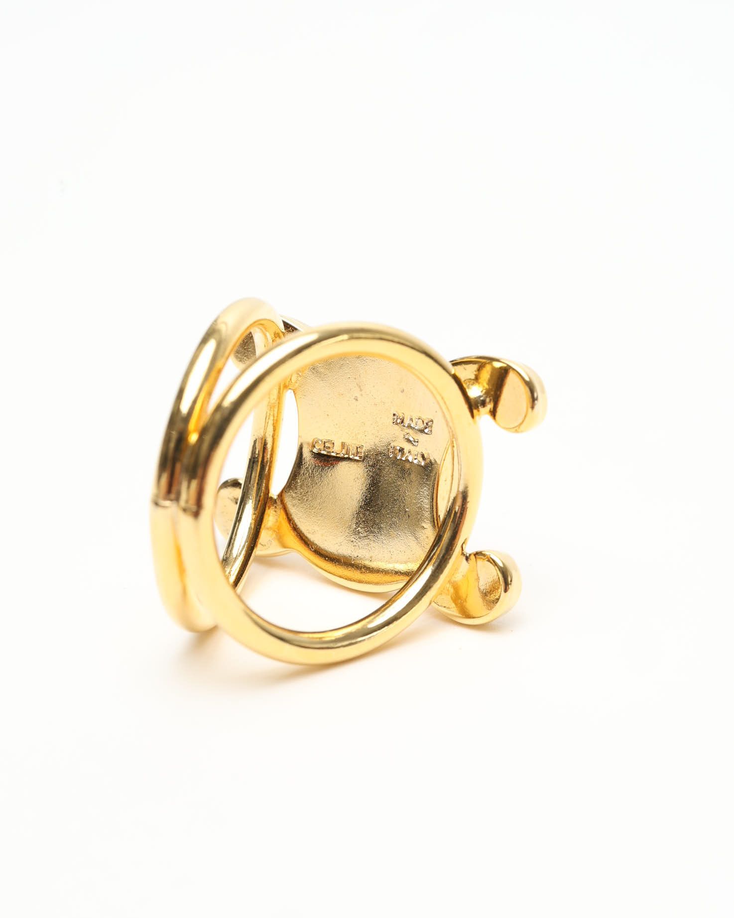 Celine Céline Scarf Ring