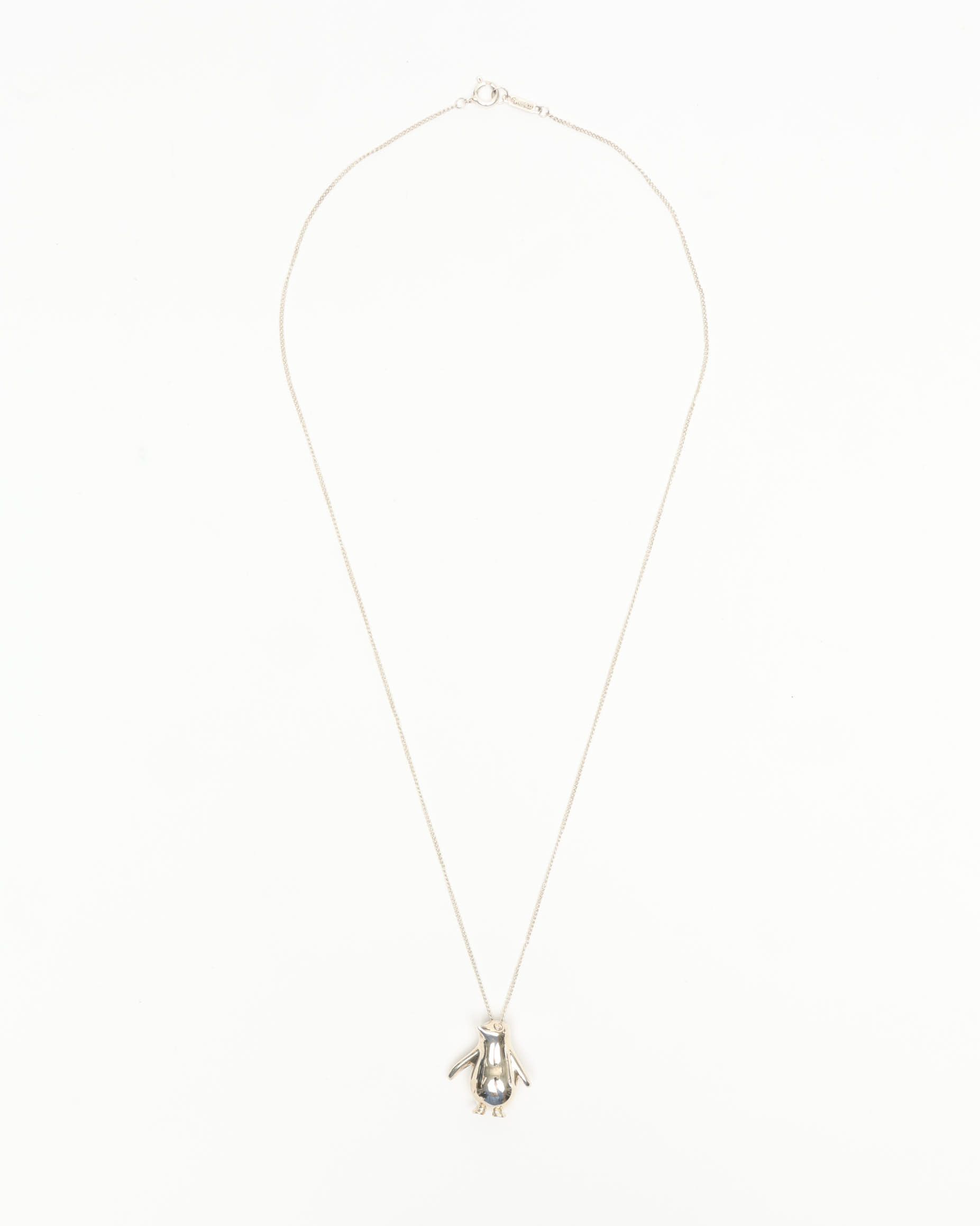 Tiffany & Co Penguin Silver Necklace