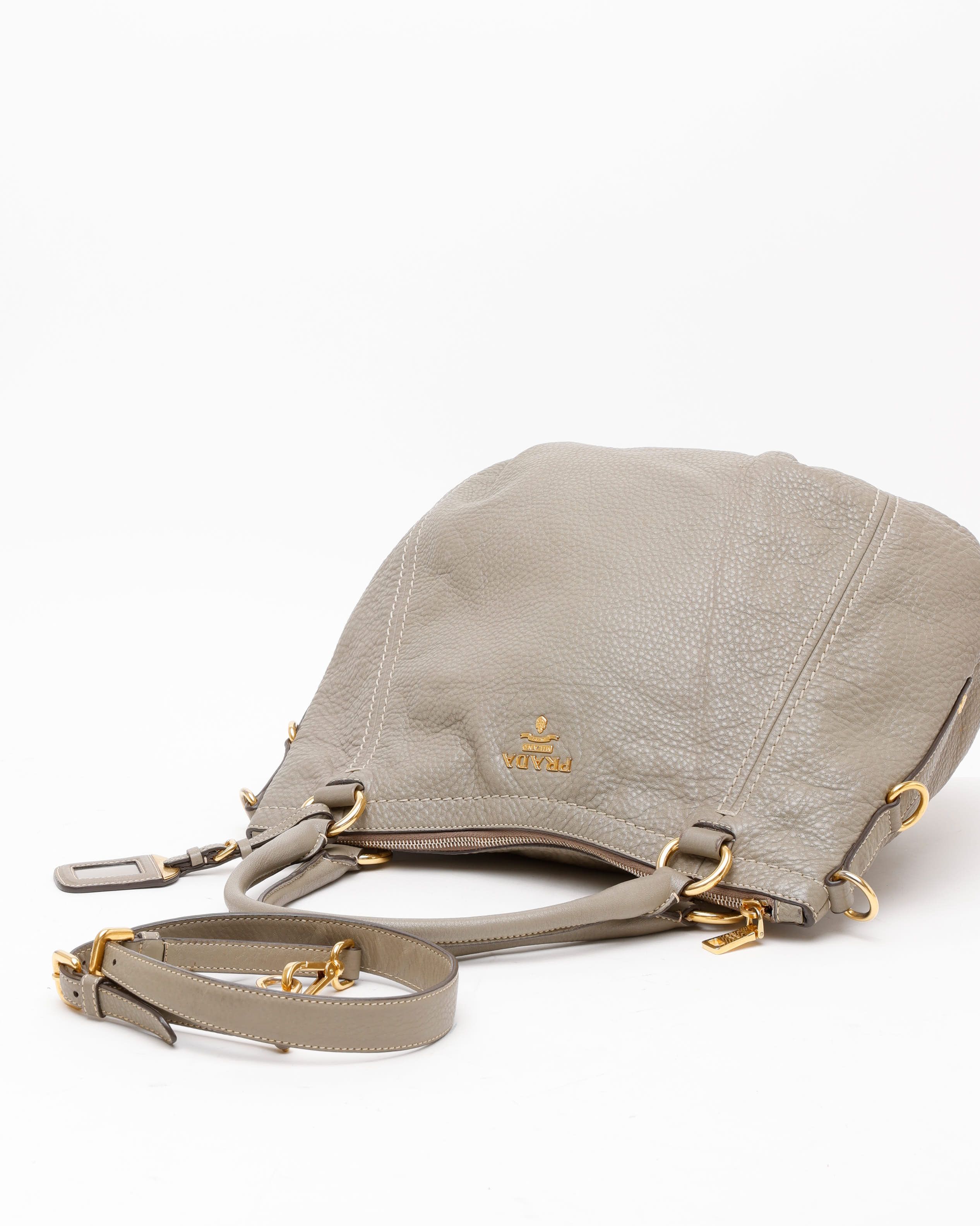 Prada Vitello Daino Tote Bag