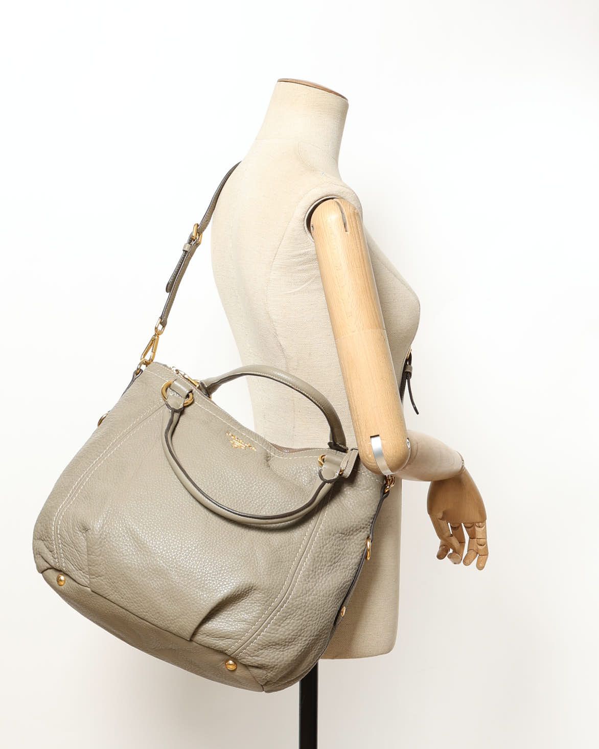 Prada Vitello Daino Tote Bag