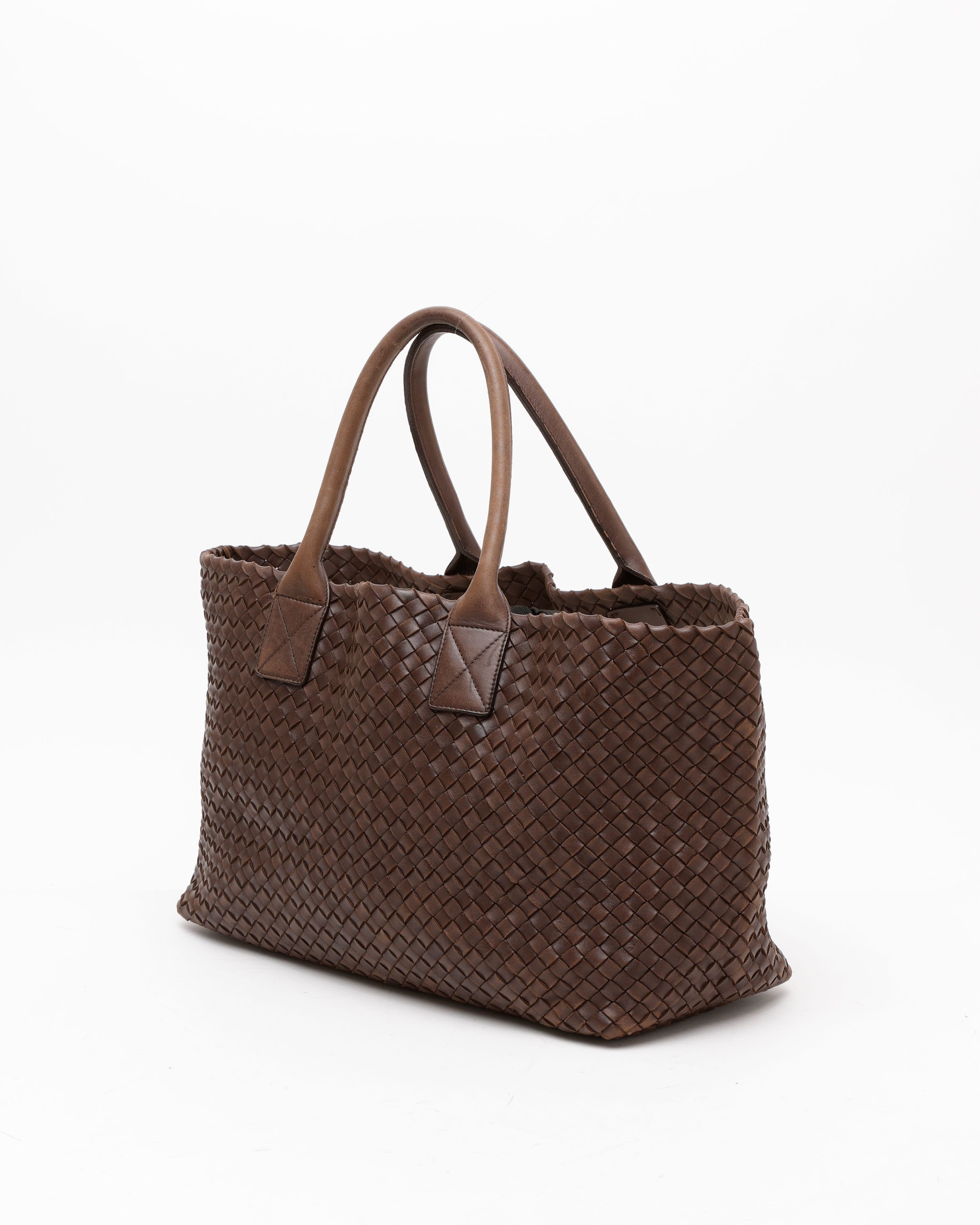 Bottega Veneta Intrecciato Cabat Mm Tote Bag