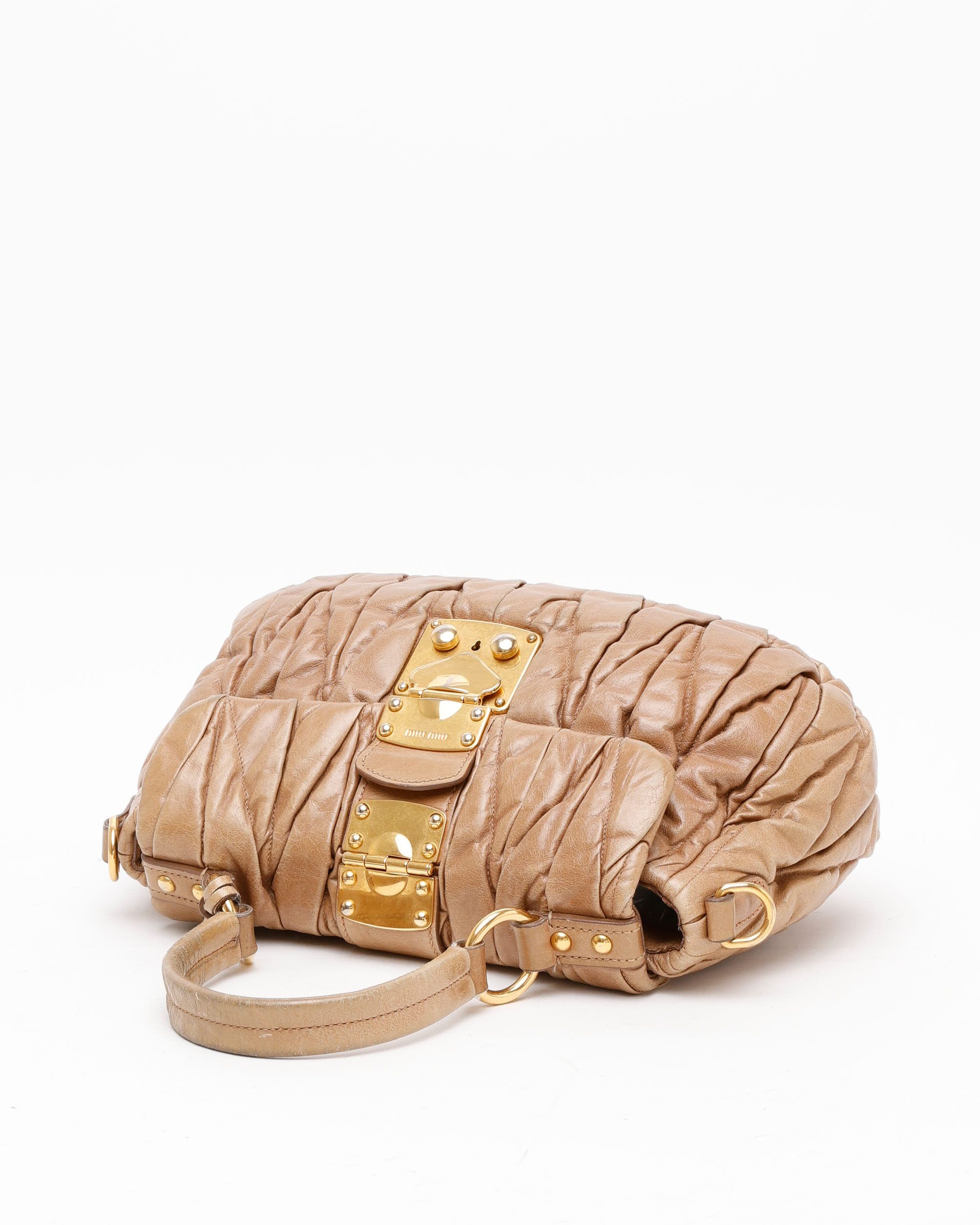 Miu Miu Matelassé Lux Bag
