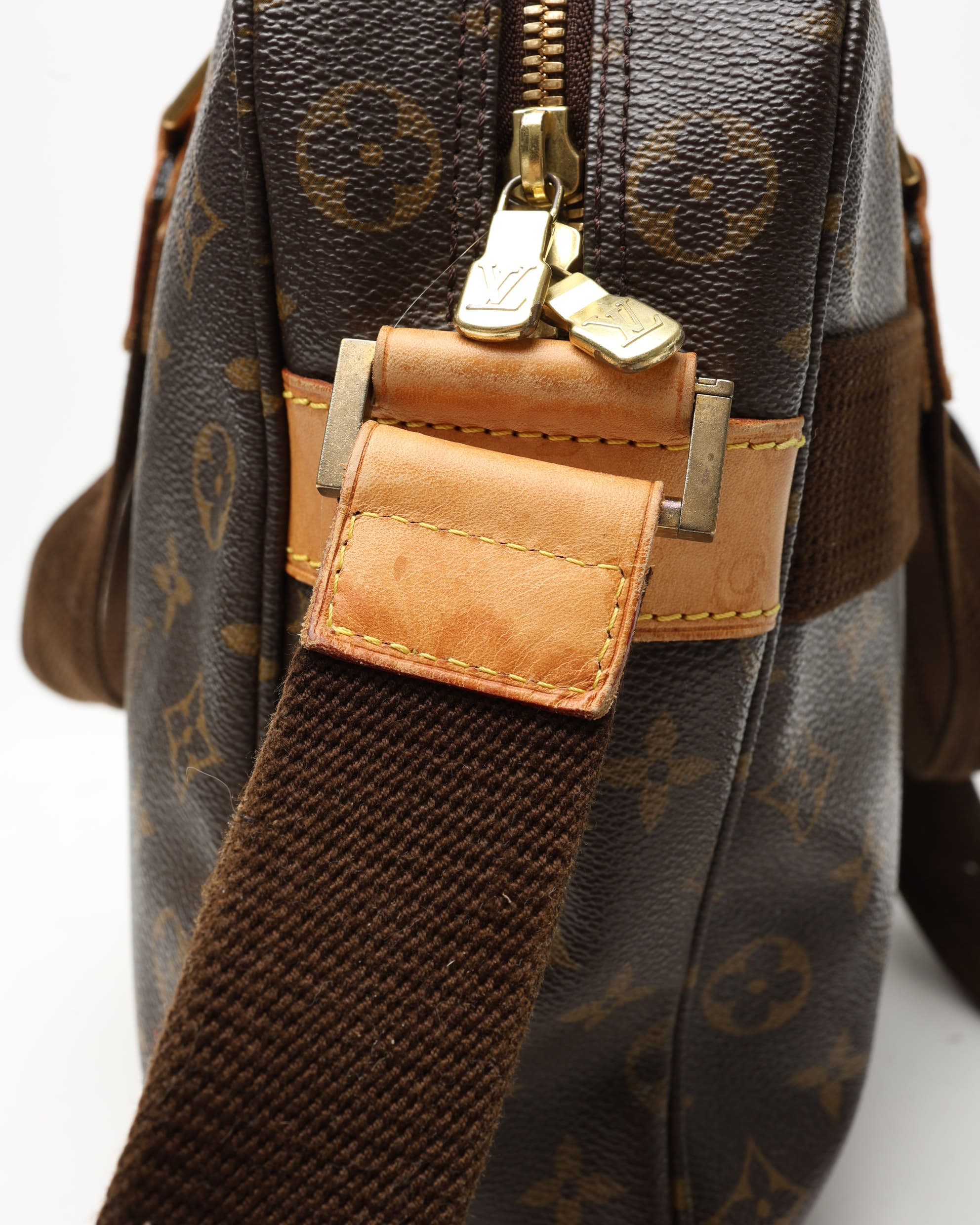 Pre-owned Louis Vuitton Monogram Sac Bosphore 2way Bag In Brown