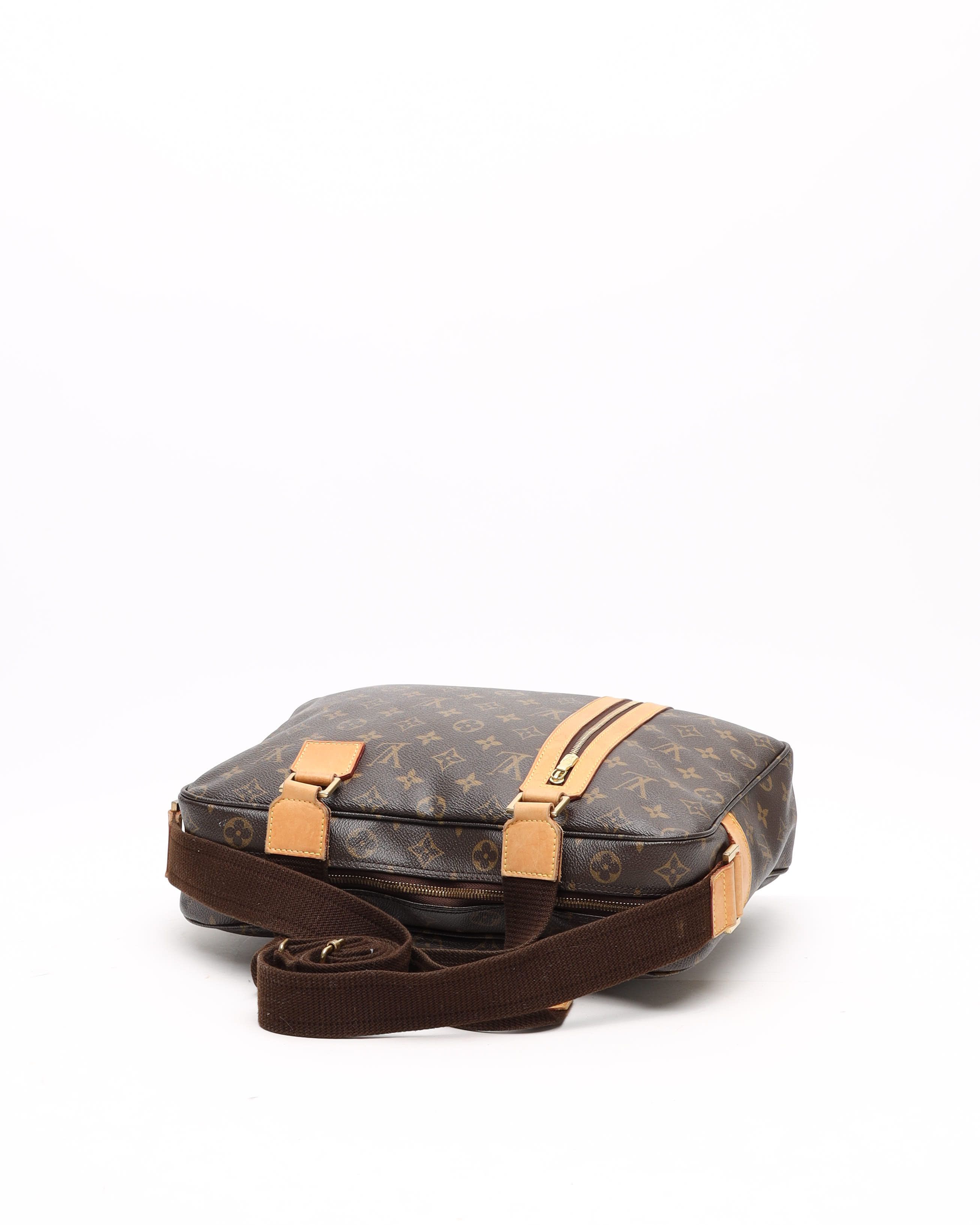 Pre-owned Louis Vuitton Monogram Sac Bosphore 2way Bag In Brown