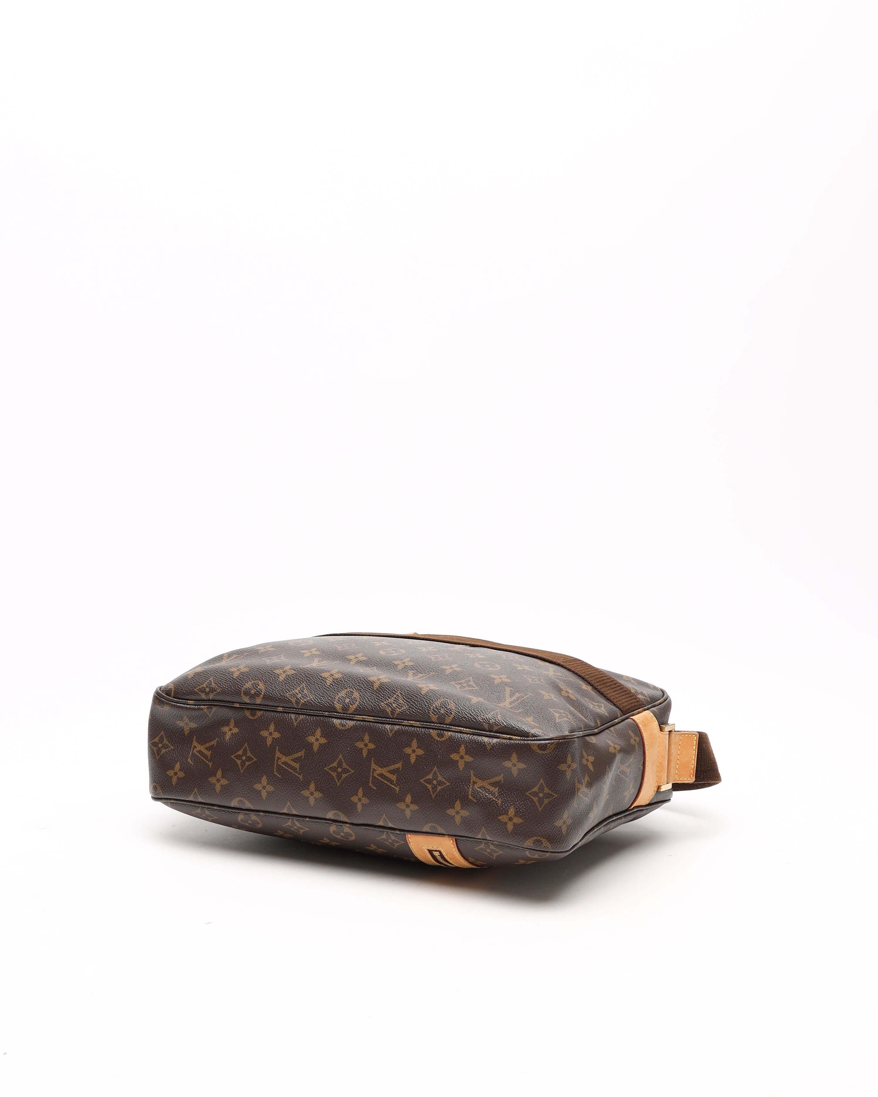Pre-owned Louis Vuitton Monogram Sac Bosphore 2way Bag In Brown