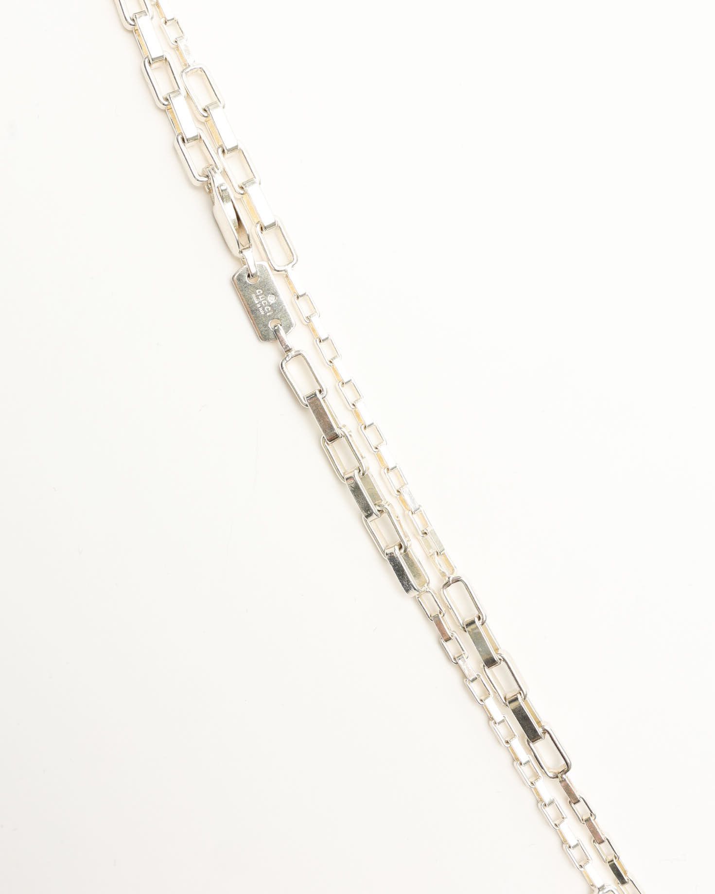 Gucci Gg Silver Necklace