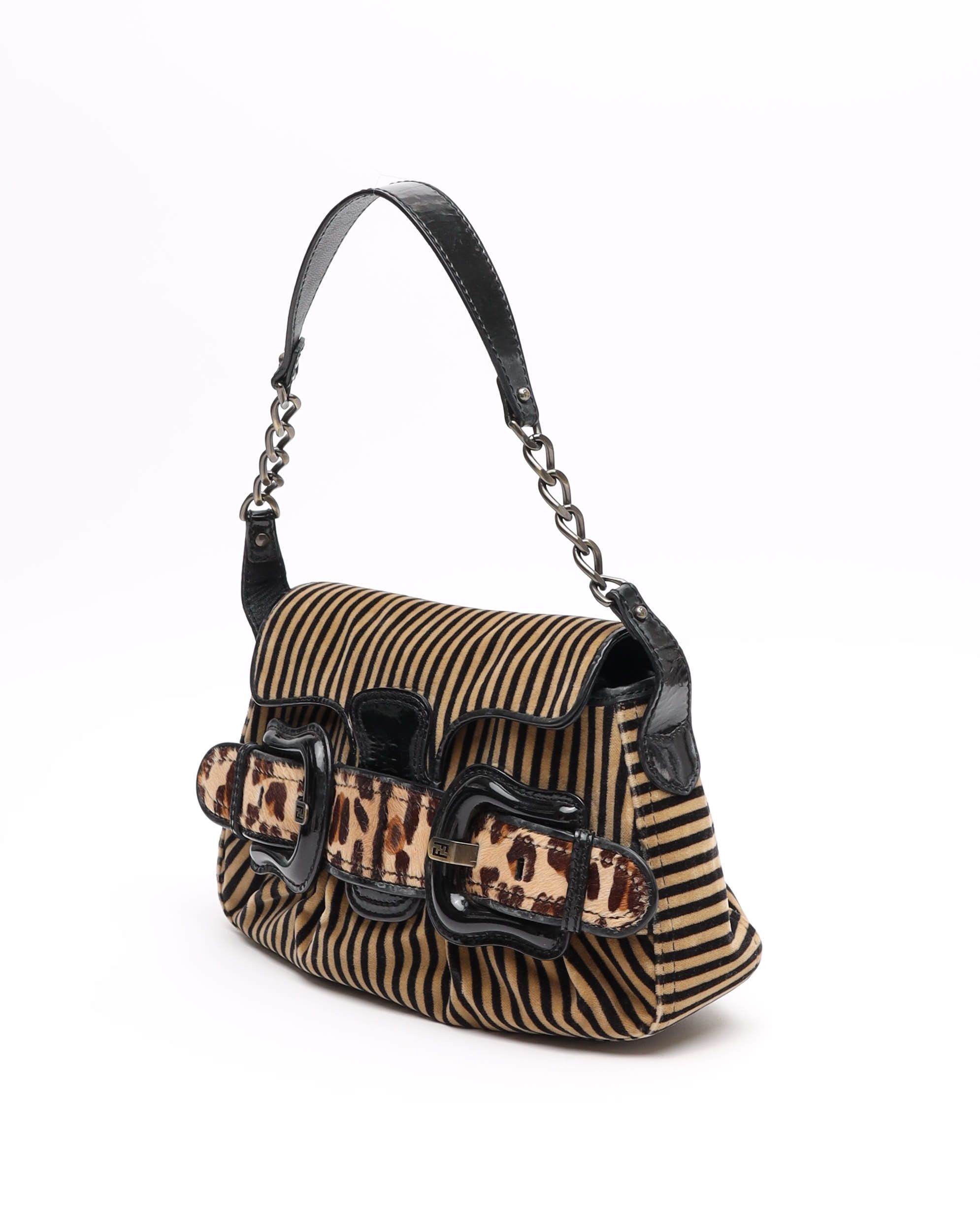 Fendi Buckle Shoulder Bag
