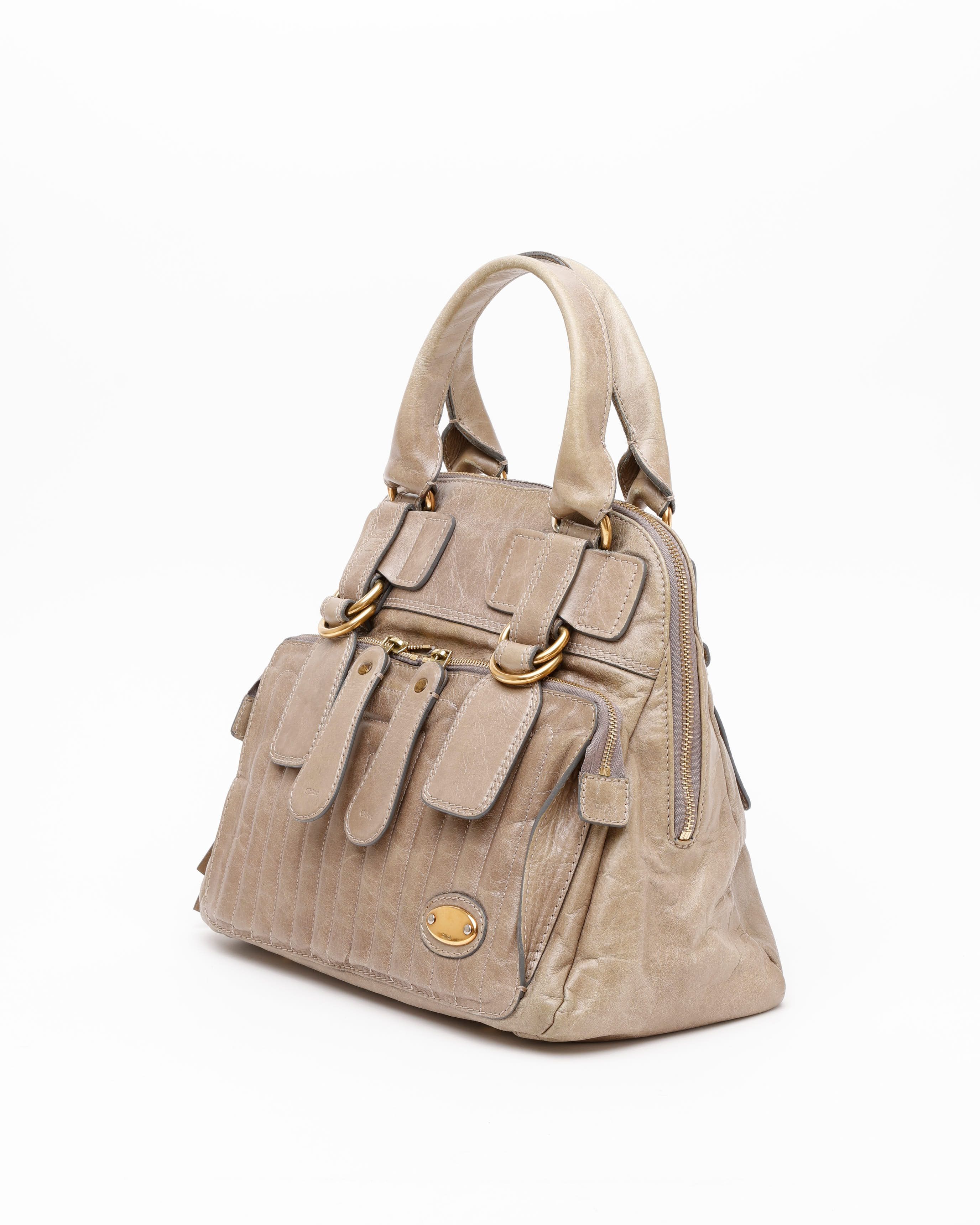 Chloé Bay Handbag In Neutral