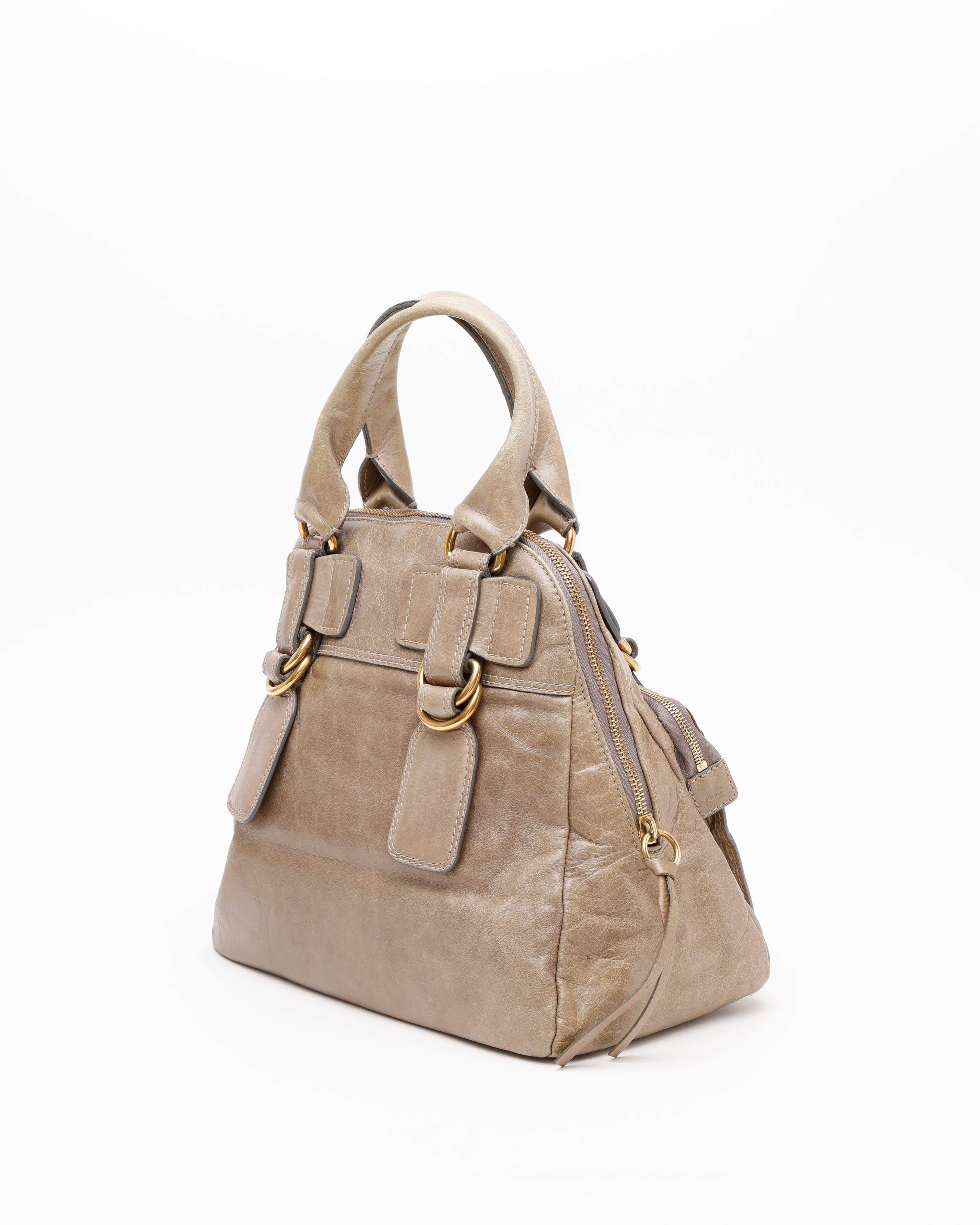 Chloé Bay Handbag In Neutral