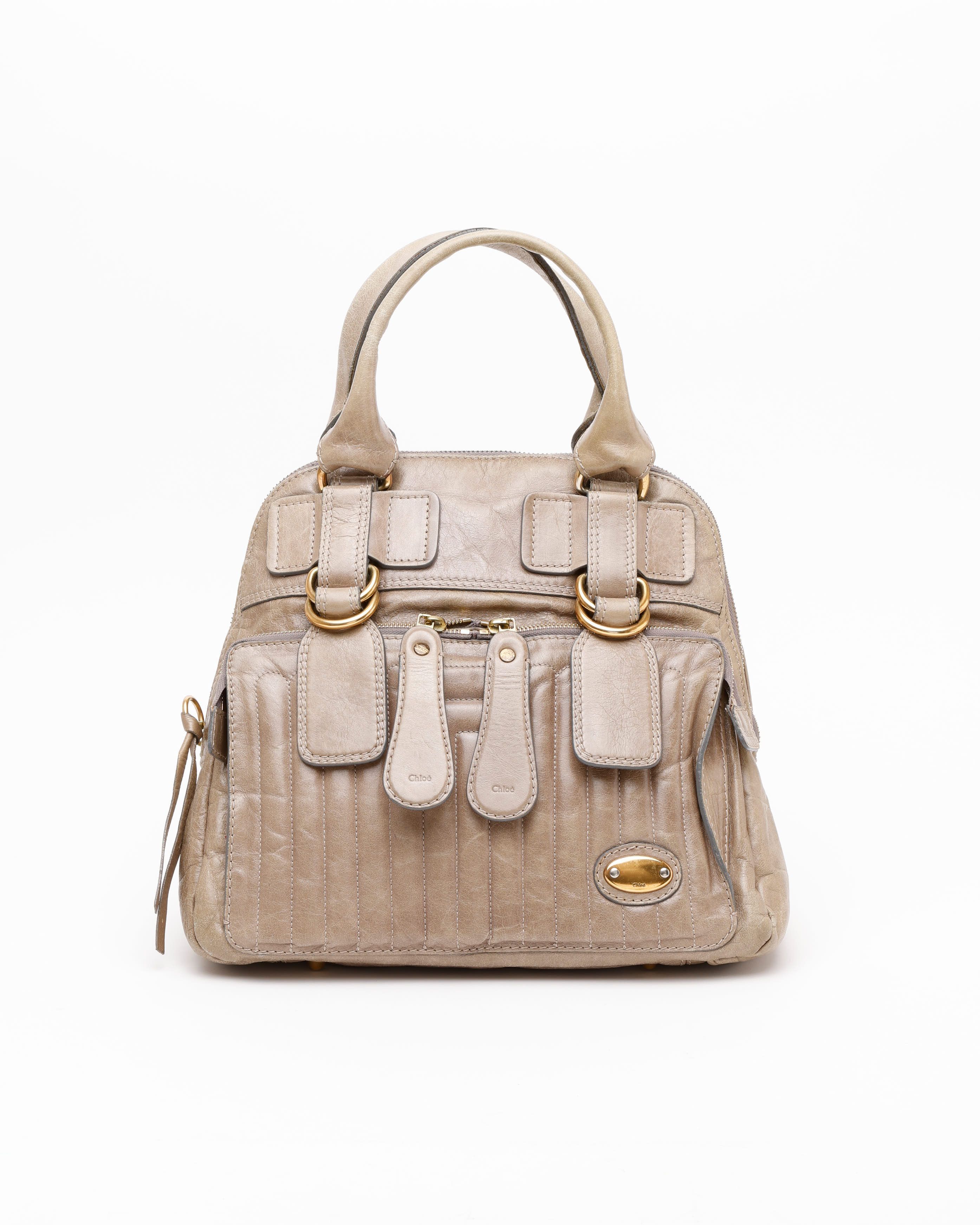 Chloé Bay Handbag In Neutral