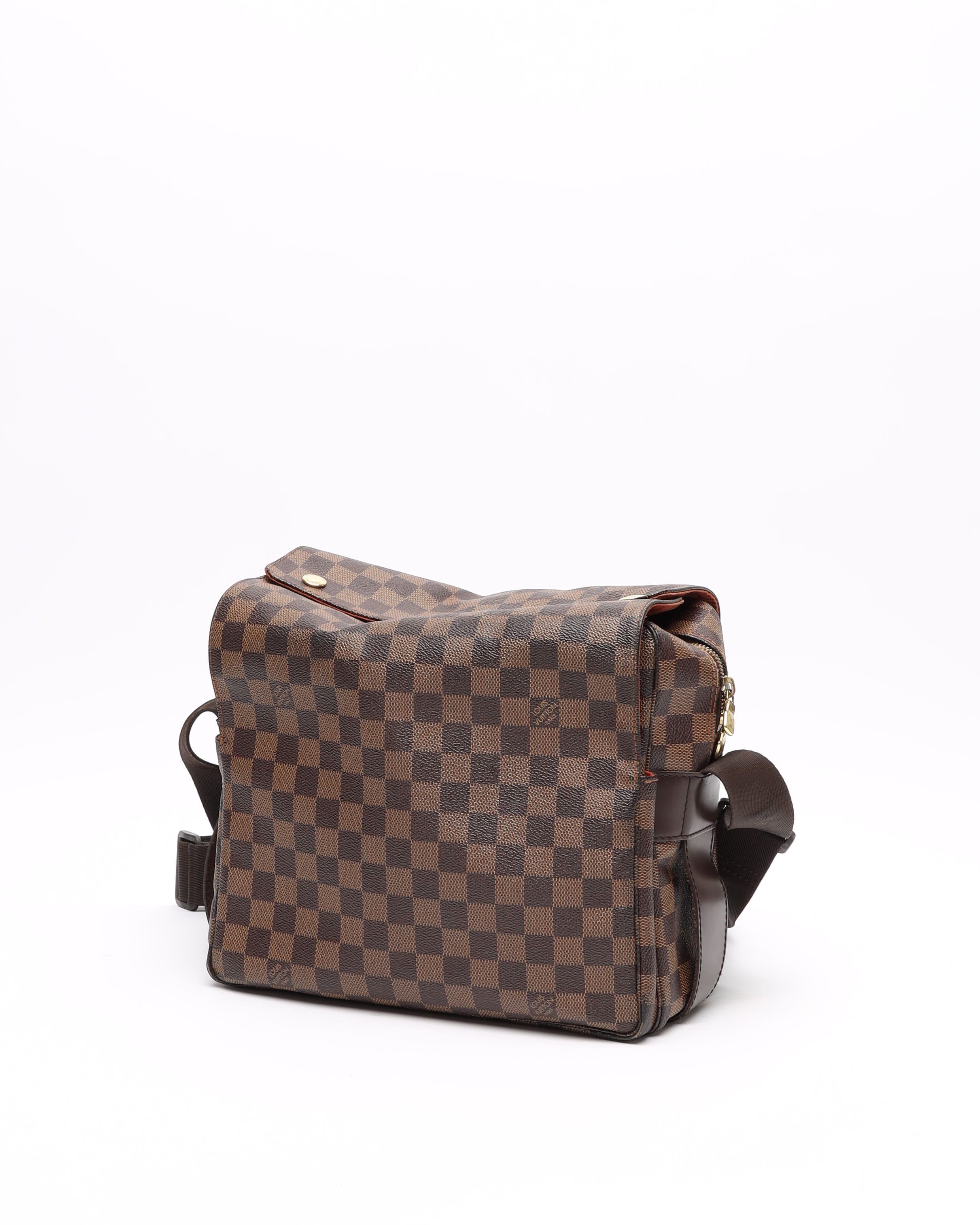 Pre-owned Louis Vuitton Naviglio Bag In Brown