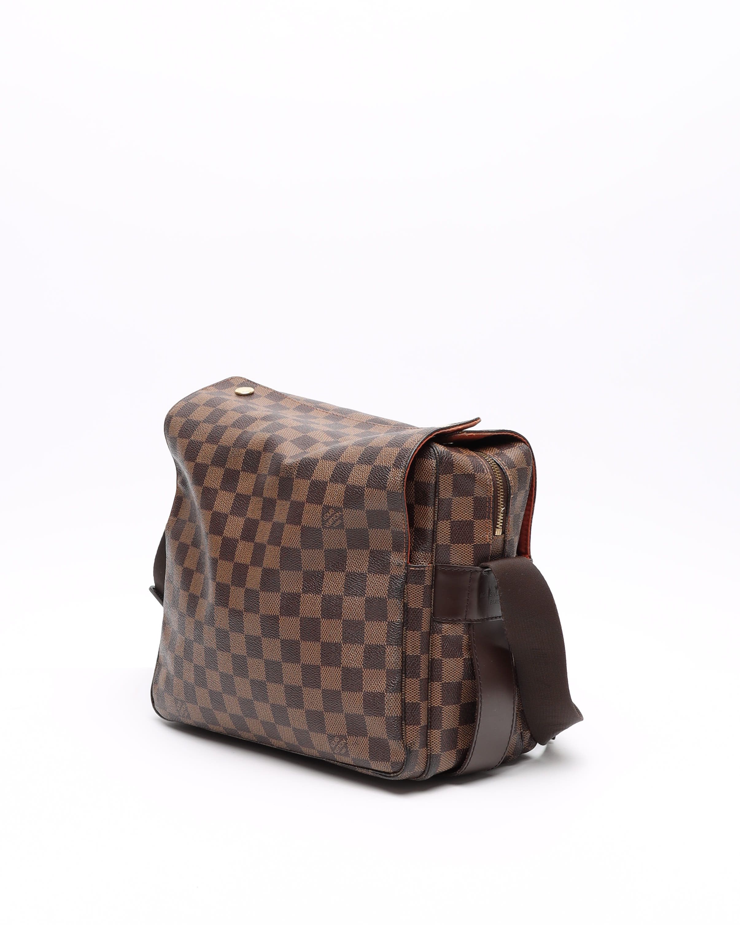 Pre-owned Louis Vuitton Naviglio Bag In Brown