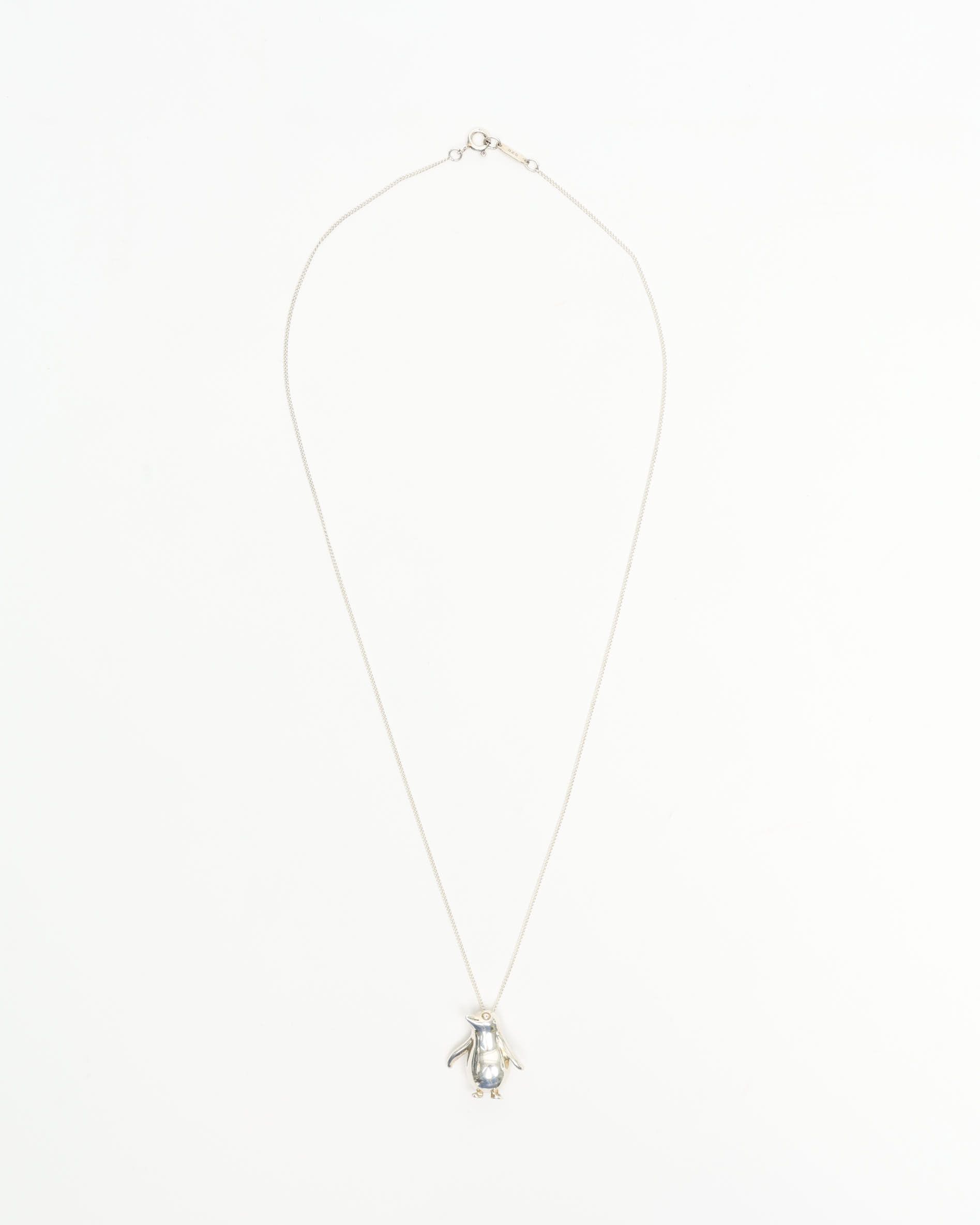 Tiffany & Co Penguin Silver Necklace