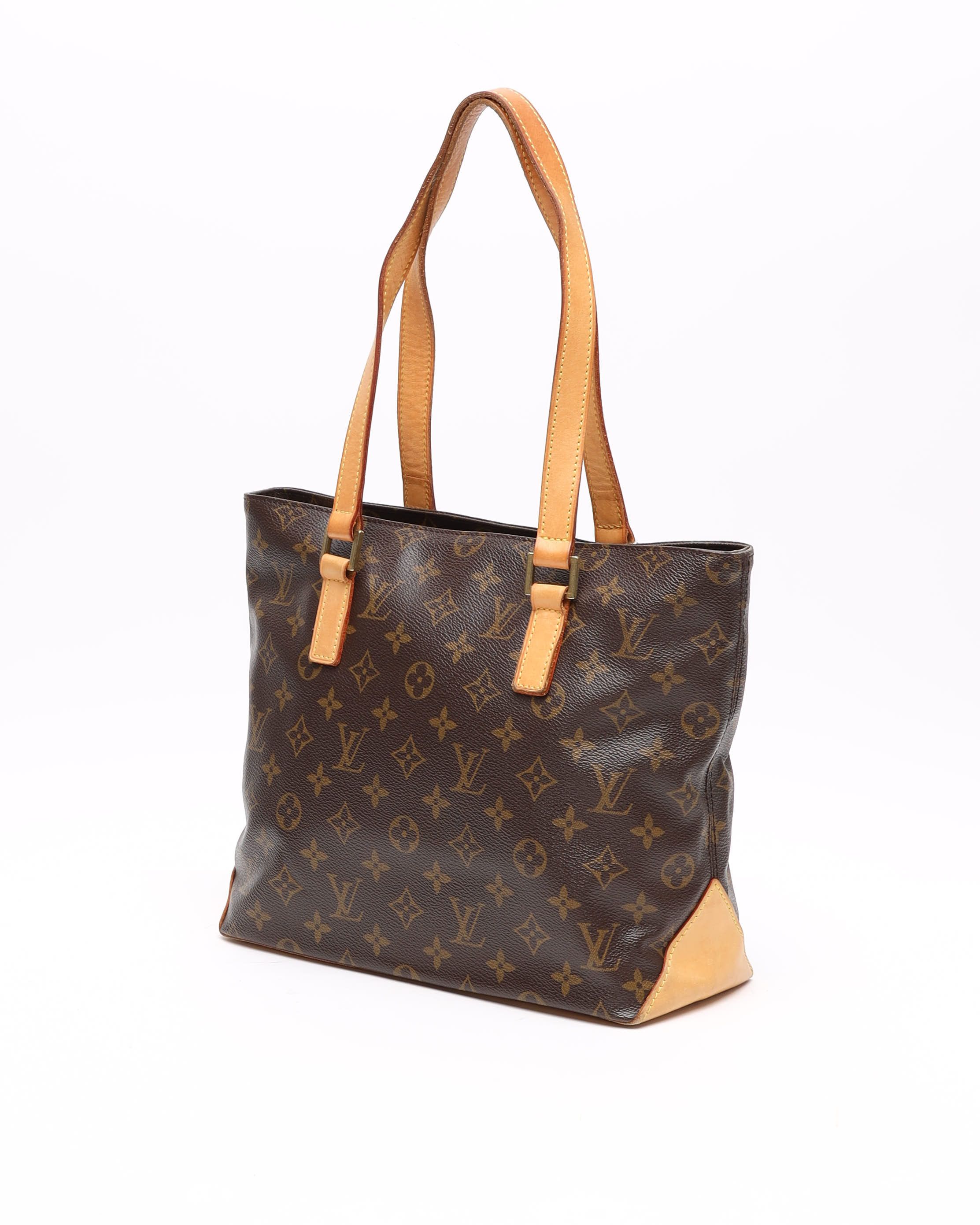 Pre-owned Louis Vuitton Cabas Piano Bag In Brown