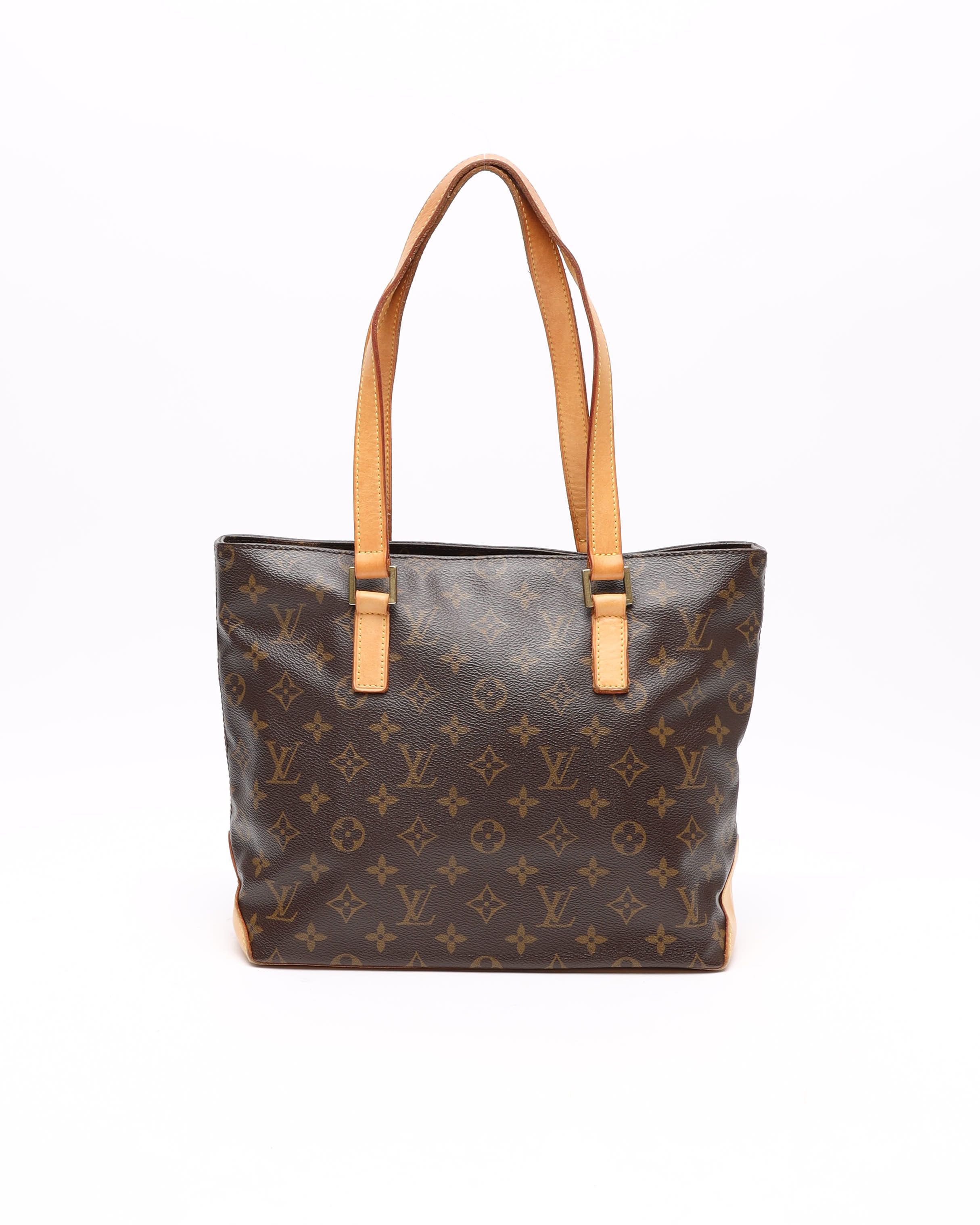Pre-owned Louis Vuitton Cabas Piano Bag In Brown