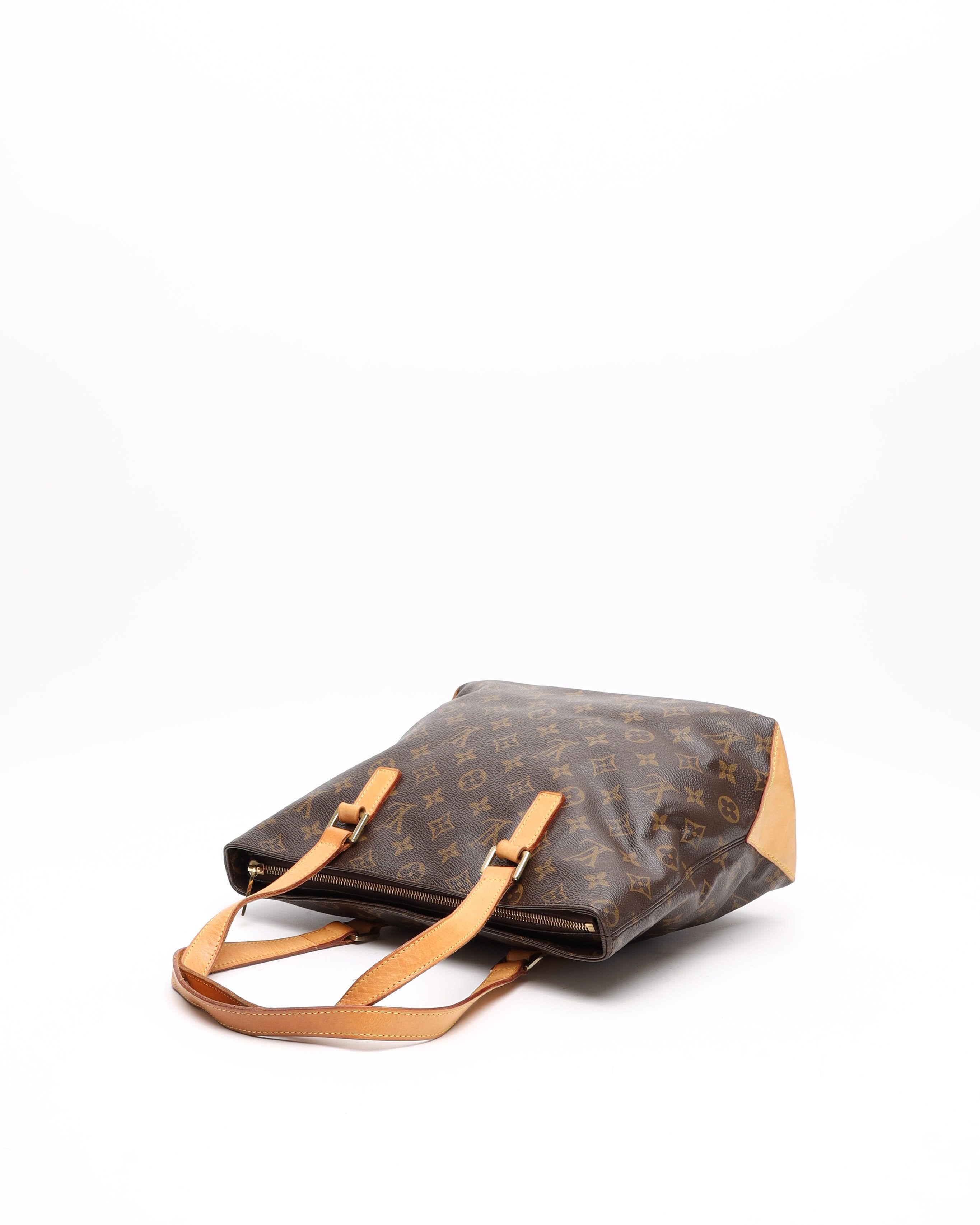 Pre-owned Louis Vuitton Cabas Piano Bag In Brown