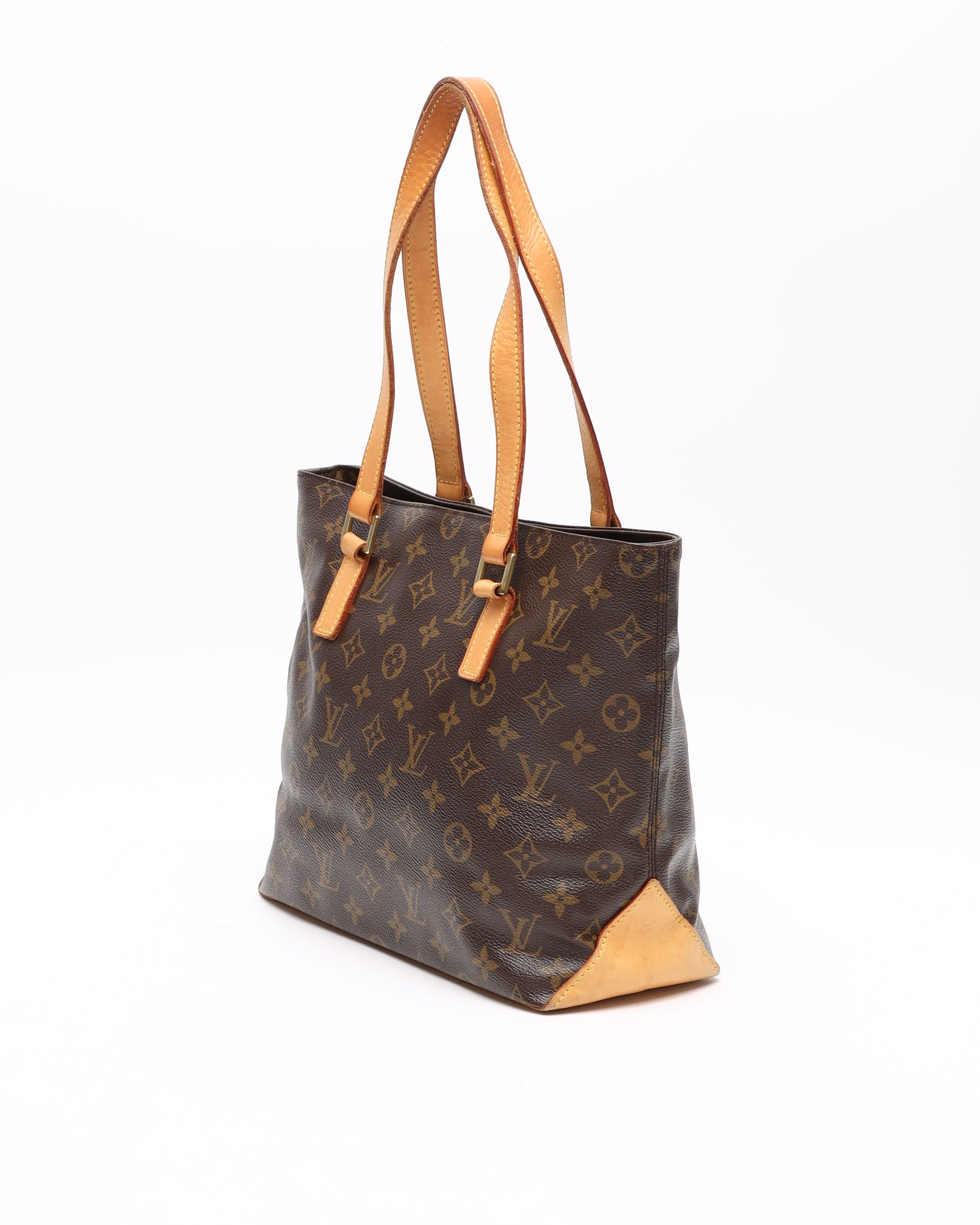 Pre-owned Louis Vuitton Cabas Piano Bag In Brown