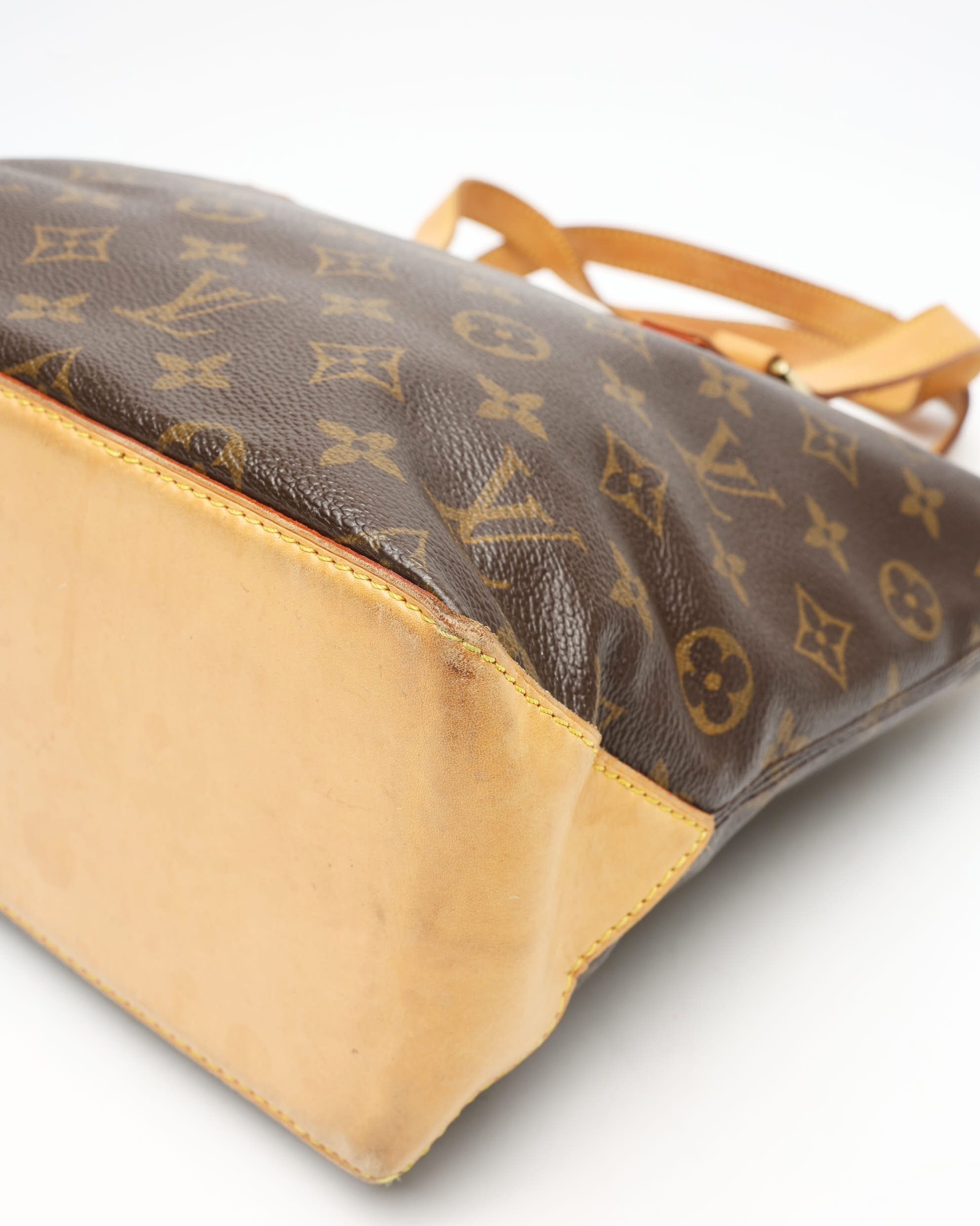 Pre-owned Louis Vuitton Cabas Piano Bag In Brown