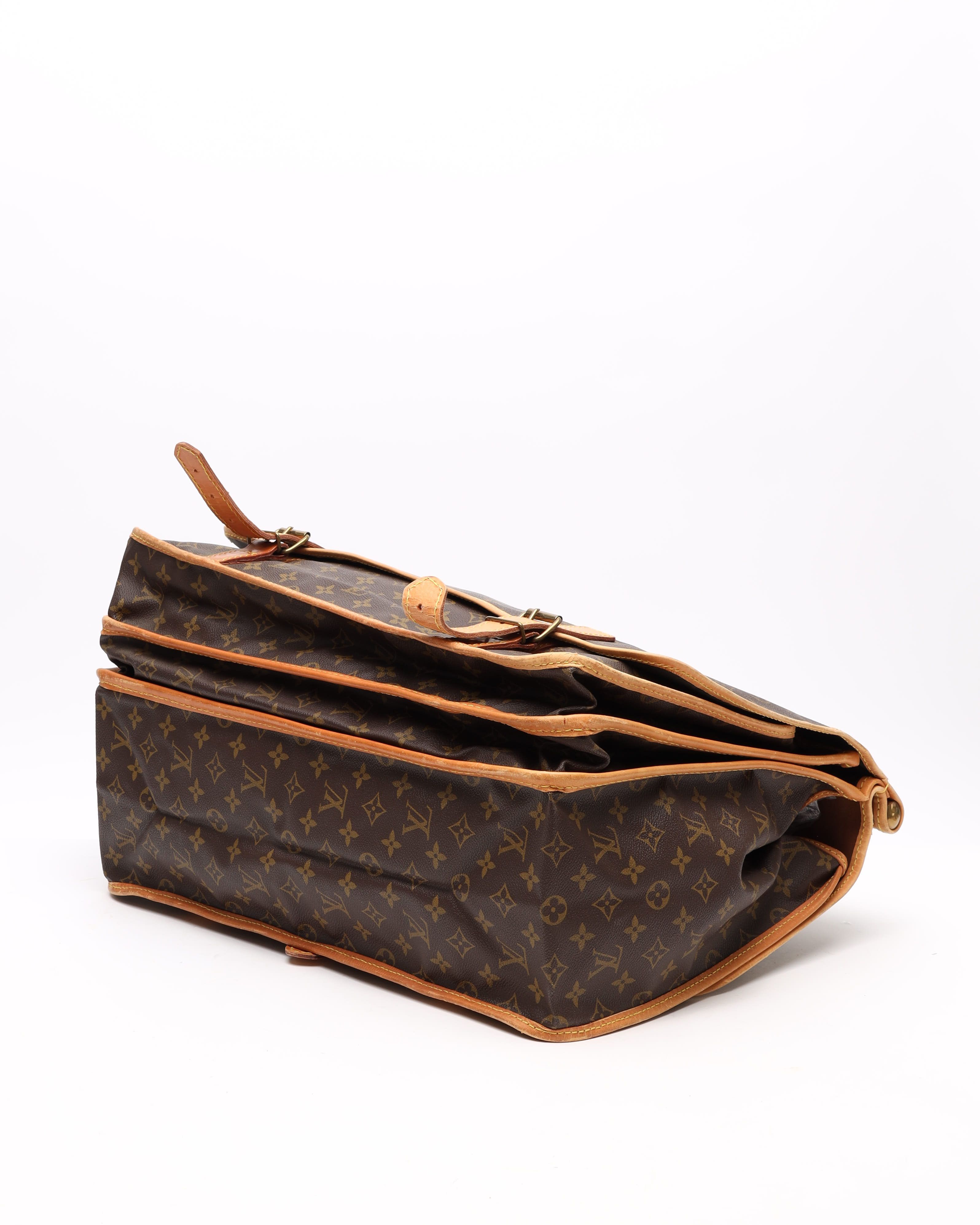 Pre-owned Louis Vuitton Monogram Sac Chasse Hunting Bag
