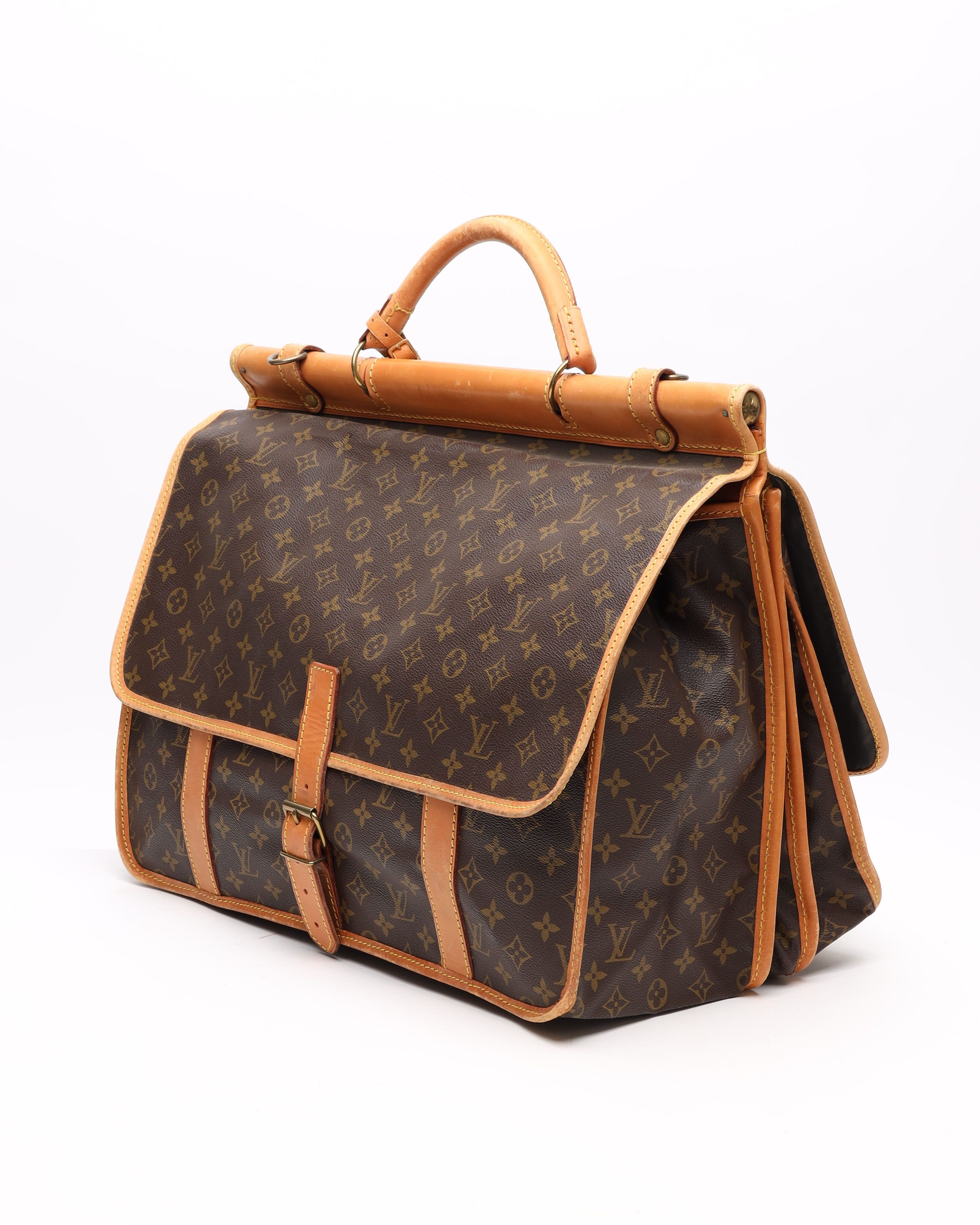 Pre-owned Louis Vuitton Monogram Sac Chasse Hunting Bag