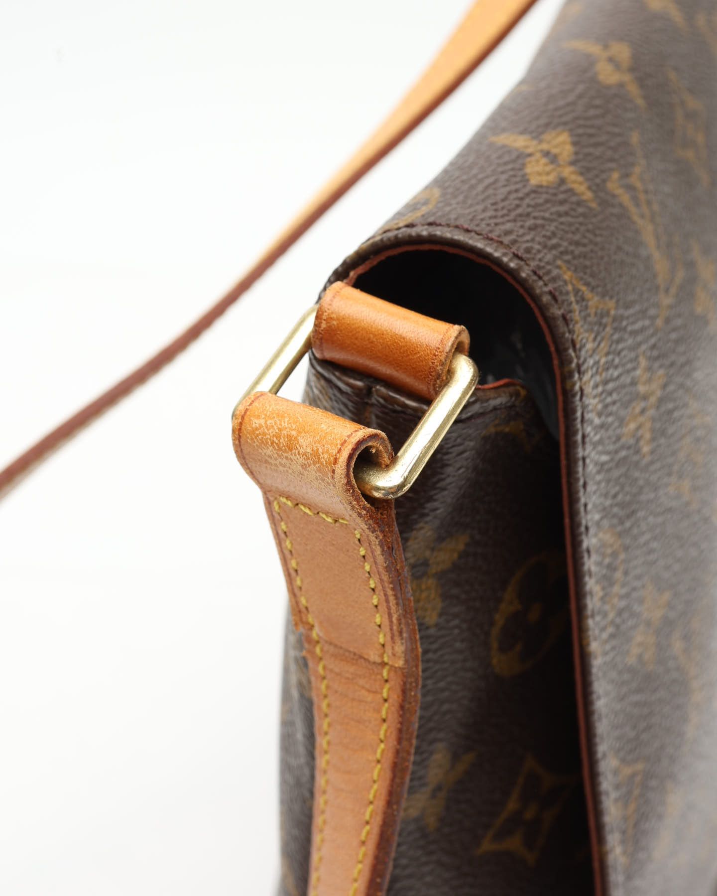 Pre-owned Louis Vuitton Monogram Musette Salsa Bag In Brown