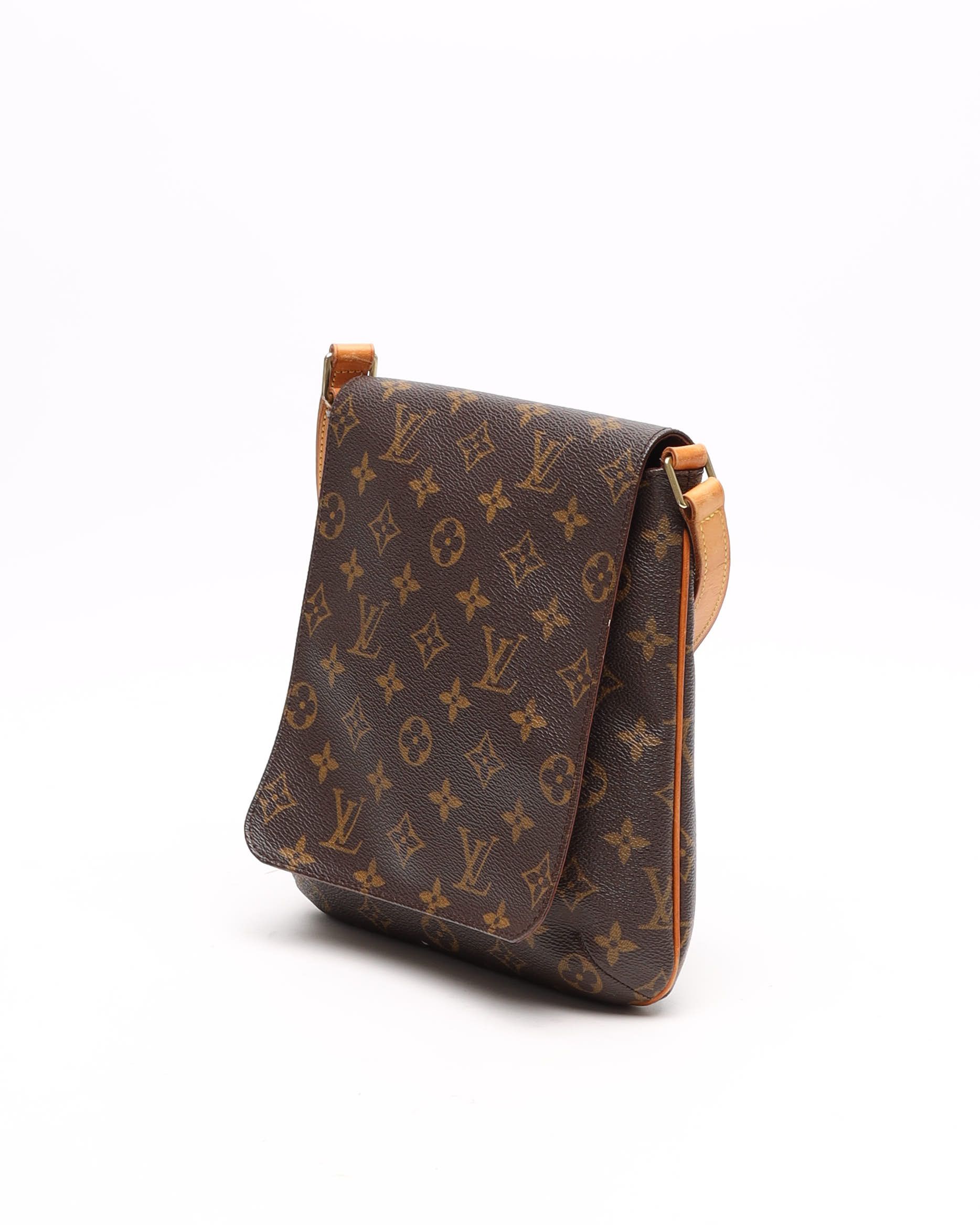 Pre-owned Louis Vuitton Monogram Musette Salsa Bag In Brown