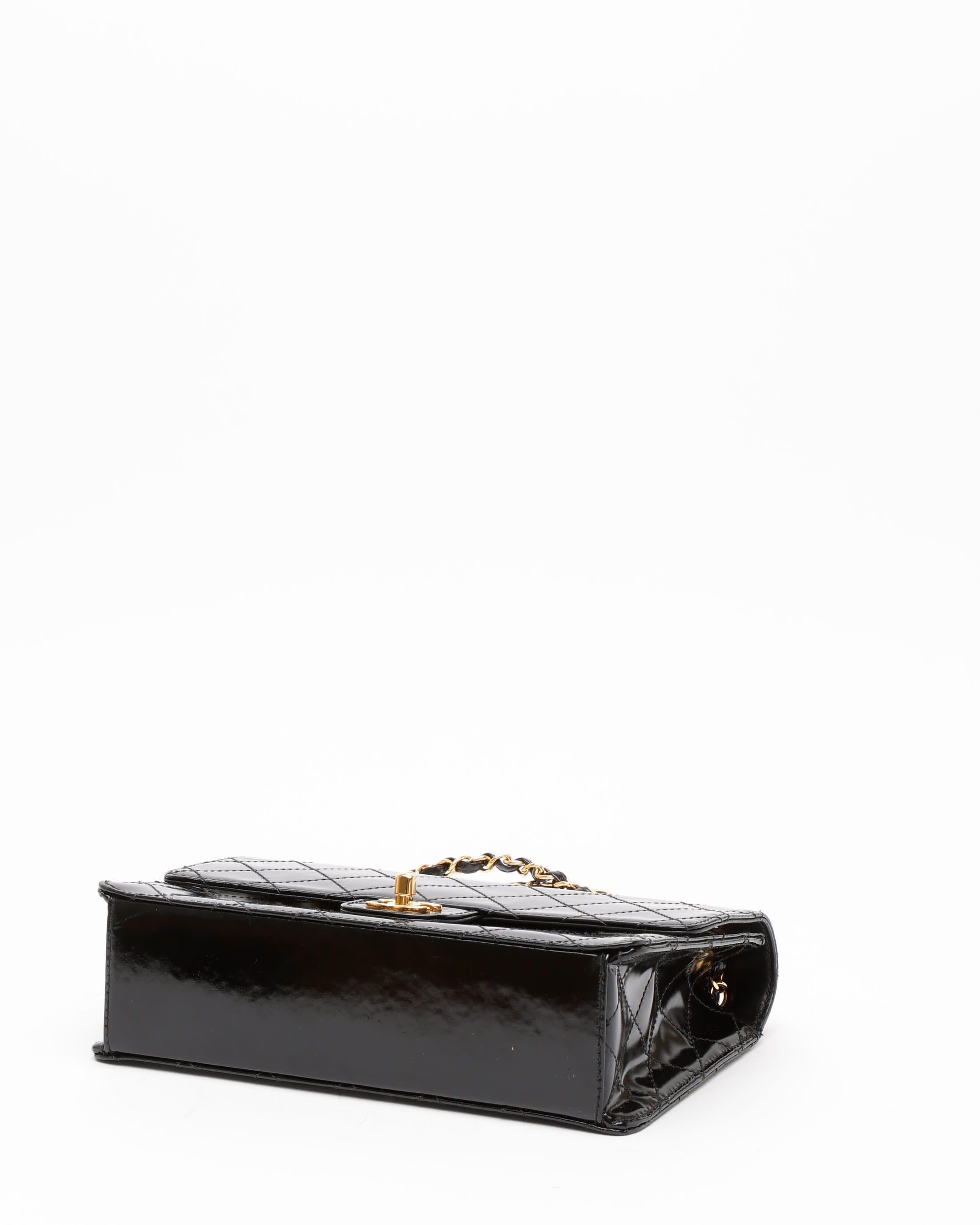 Pre-owned Chanel Classic Medium Single Flap Bag In Black