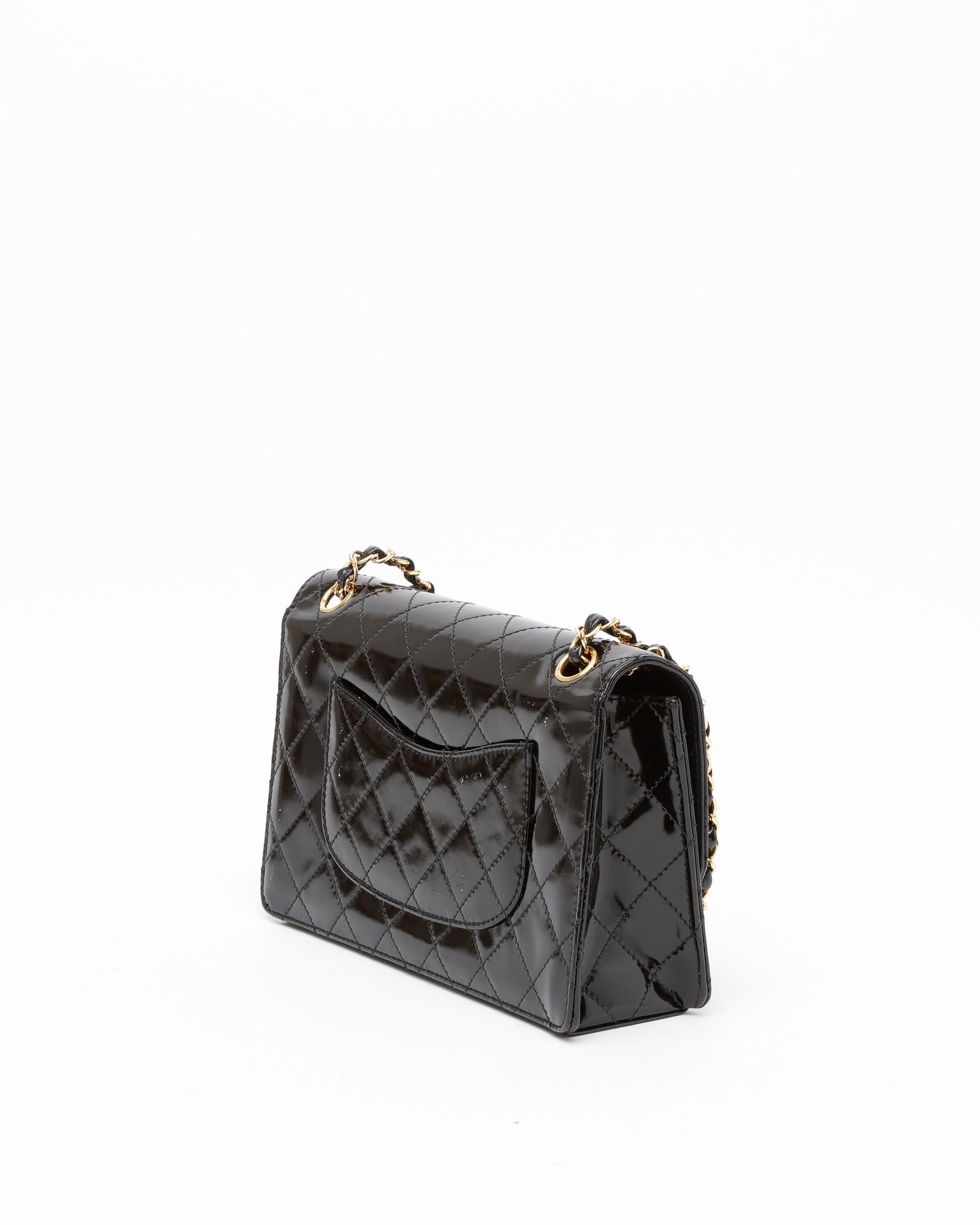 Pre-owned Chanel Classic Medium Single Flap Bag In Black