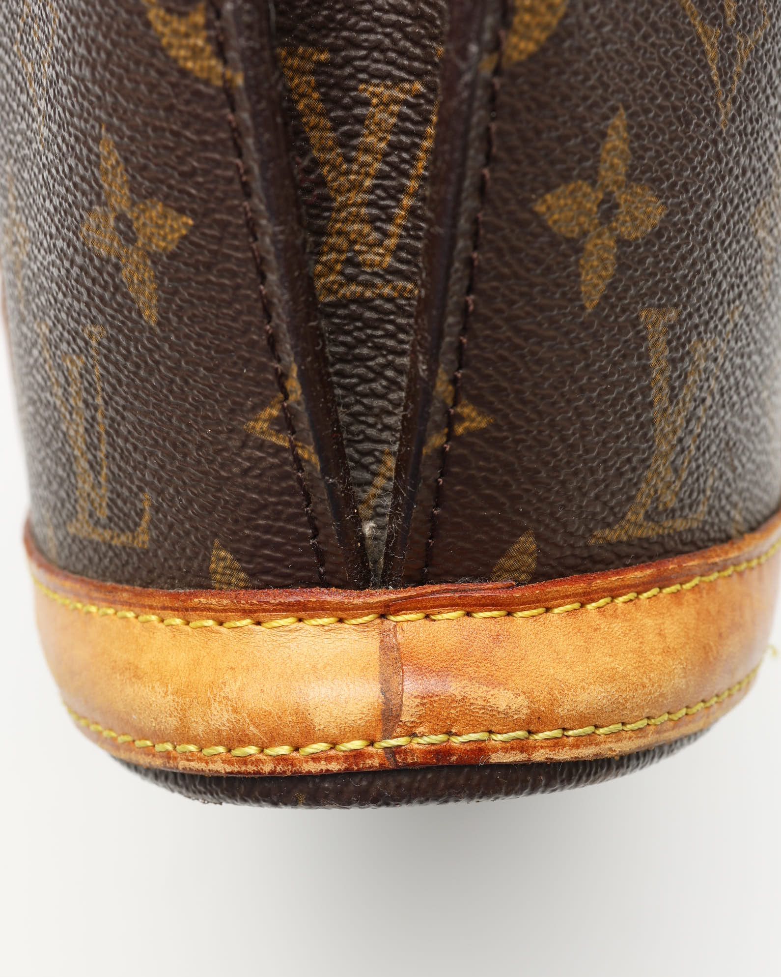 Pre-owned Louis Vuitton Monogram Babylone Tote Bag In Brown