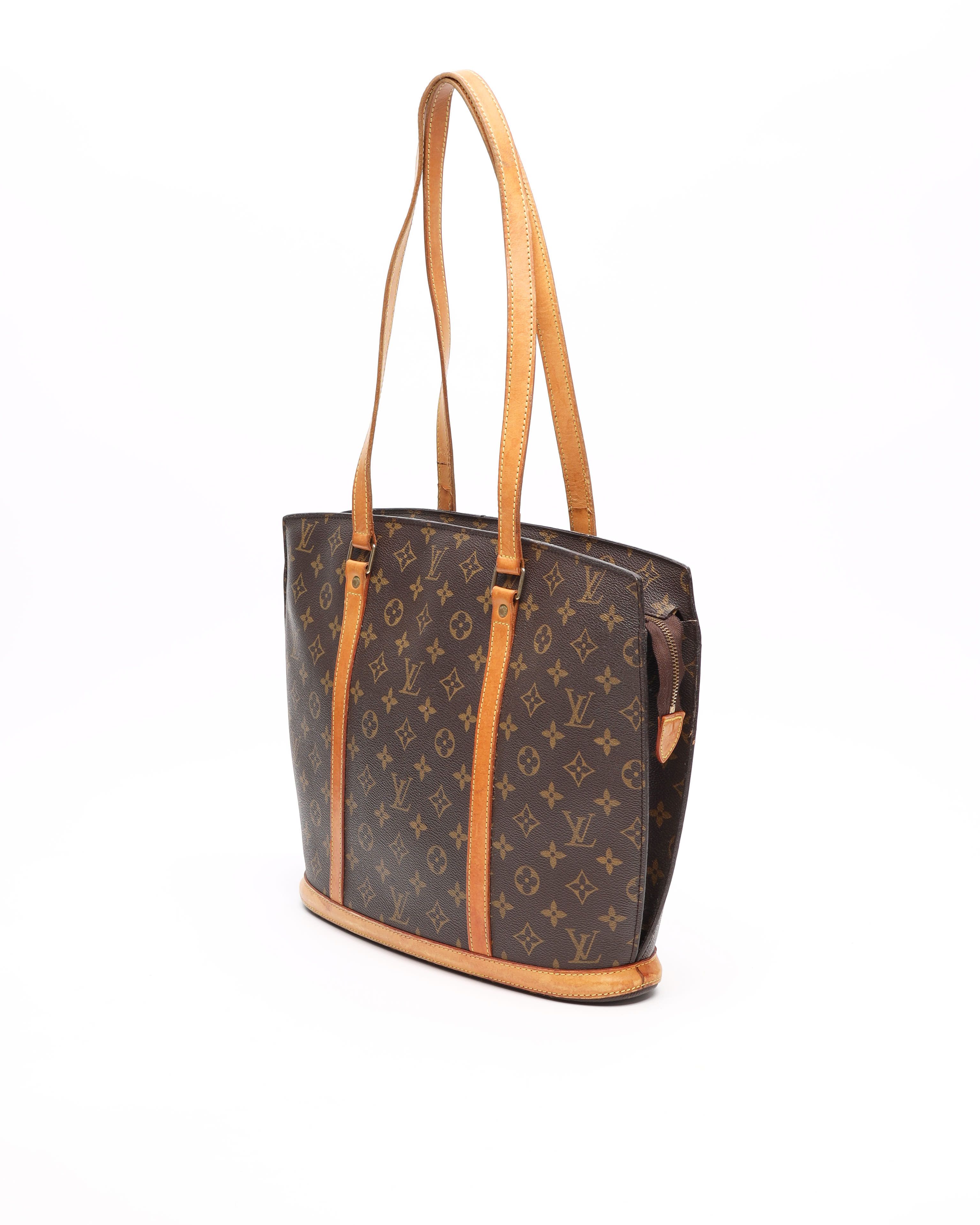 Pre-owned Louis Vuitton Monogram Babylone Tote Bag In Brown