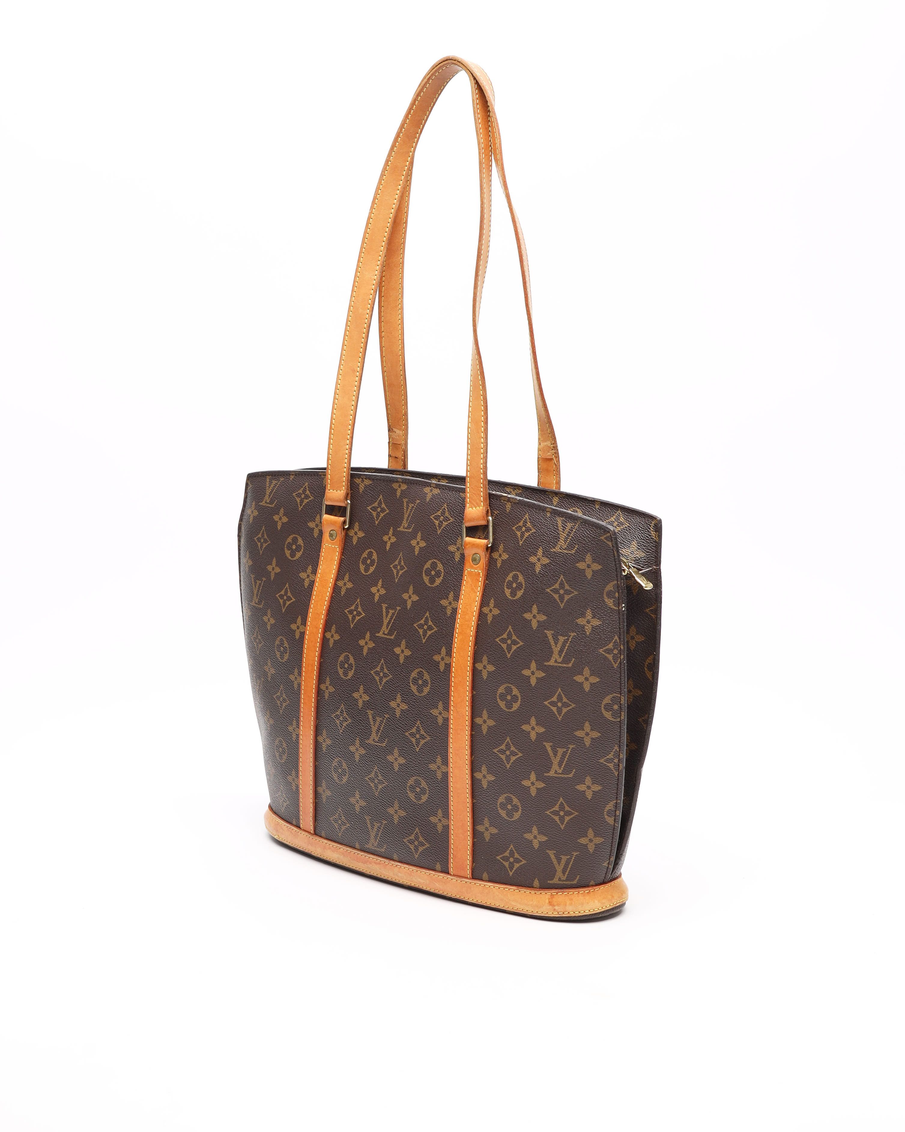 Pre-owned Louis Vuitton Monogram Babylone Tote Bag In Brown