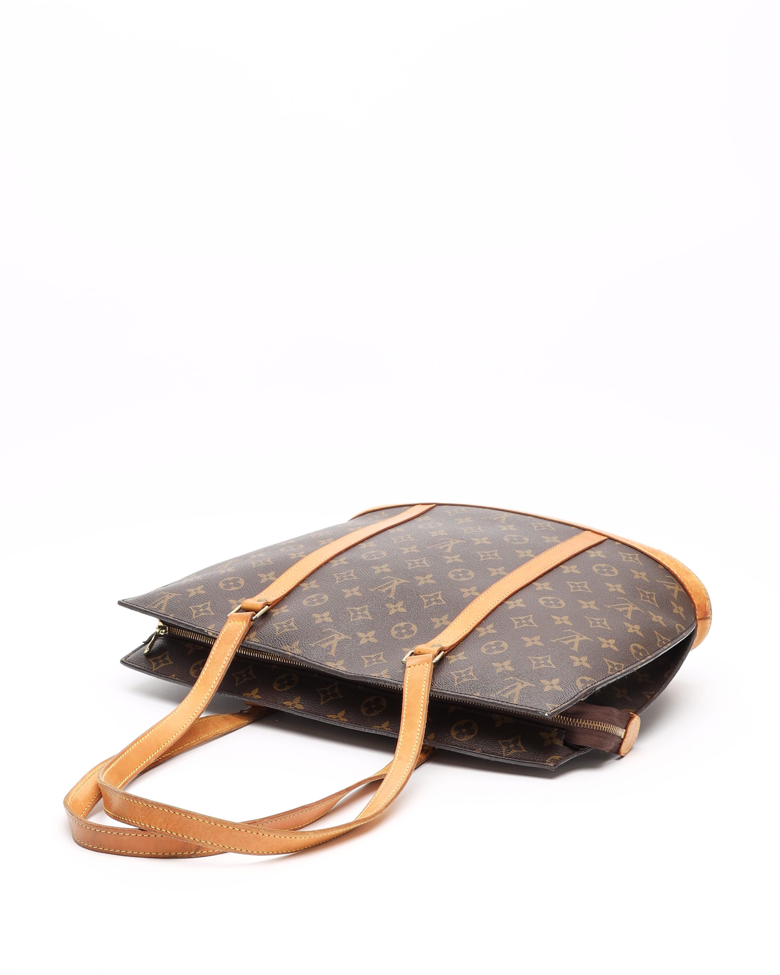 Pre-owned Louis Vuitton Monogram Babylone Tote Bag In Brown