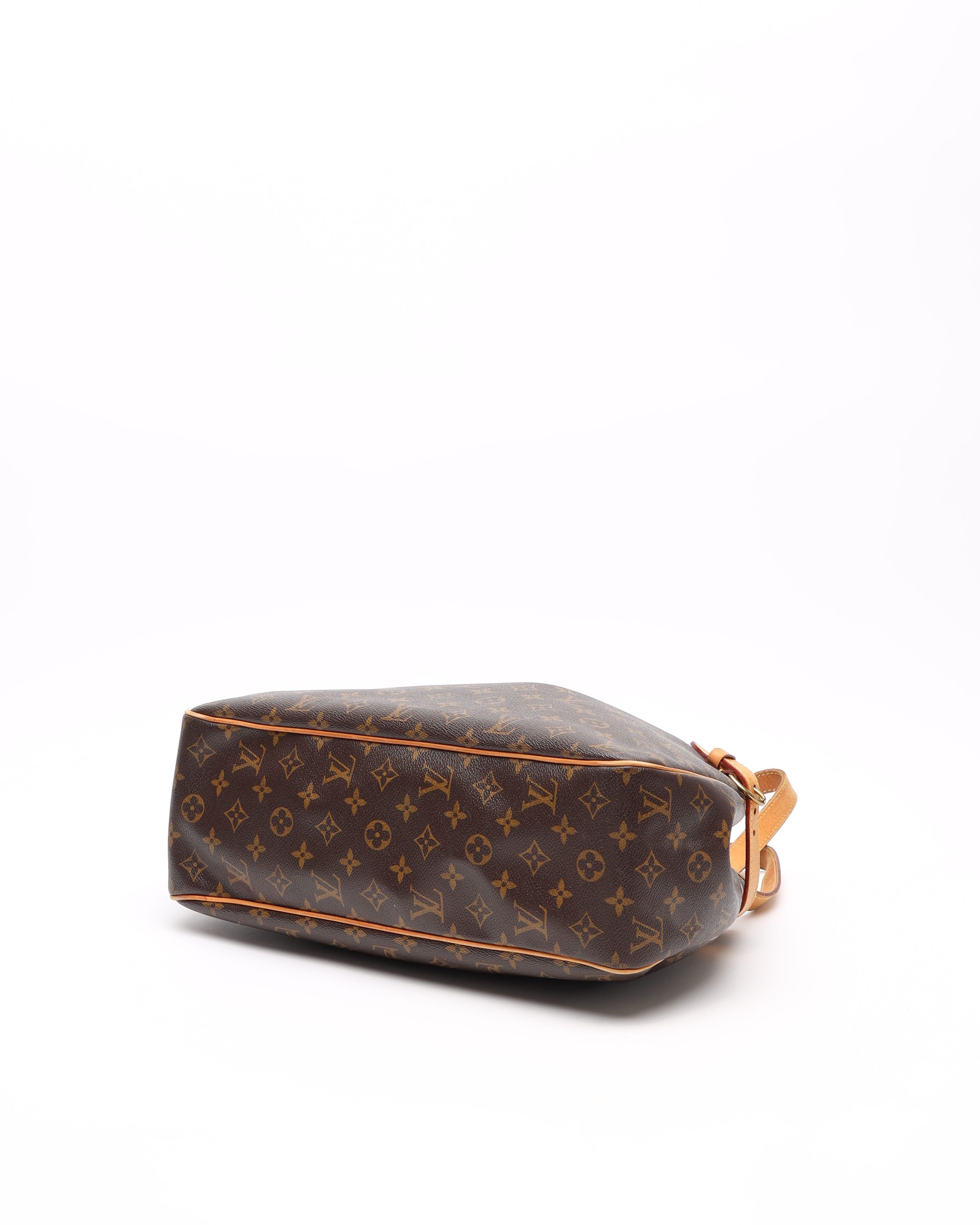 Pre-owned Louis Vuitton Monogram Batignolles Horizontal Tote Bag In Brown