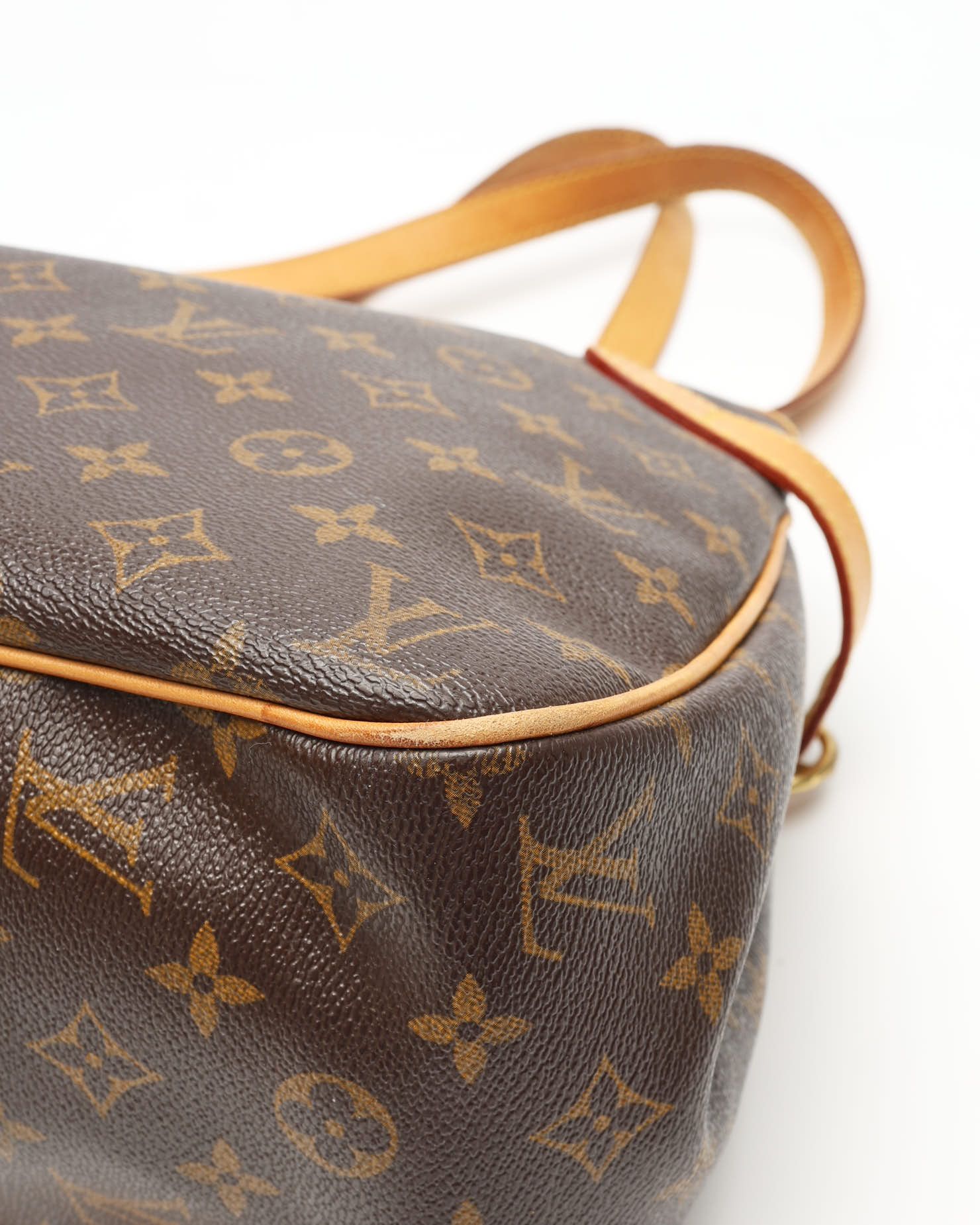 Pre-owned Louis Vuitton Monogram Batignolles Horizontal Tote Bag In Brown