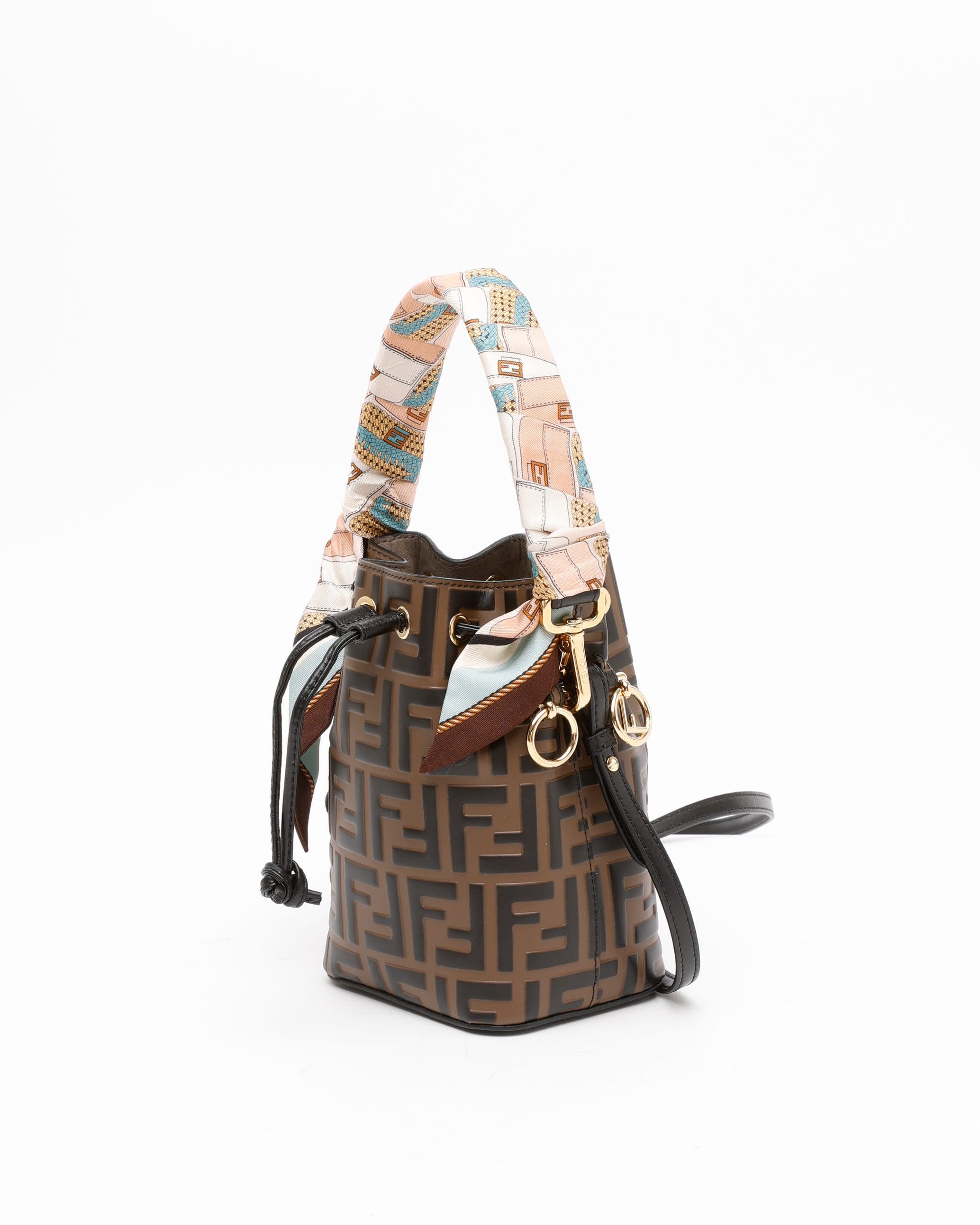 Fendi Zucca Ff Mon Tresor Bucket Bag