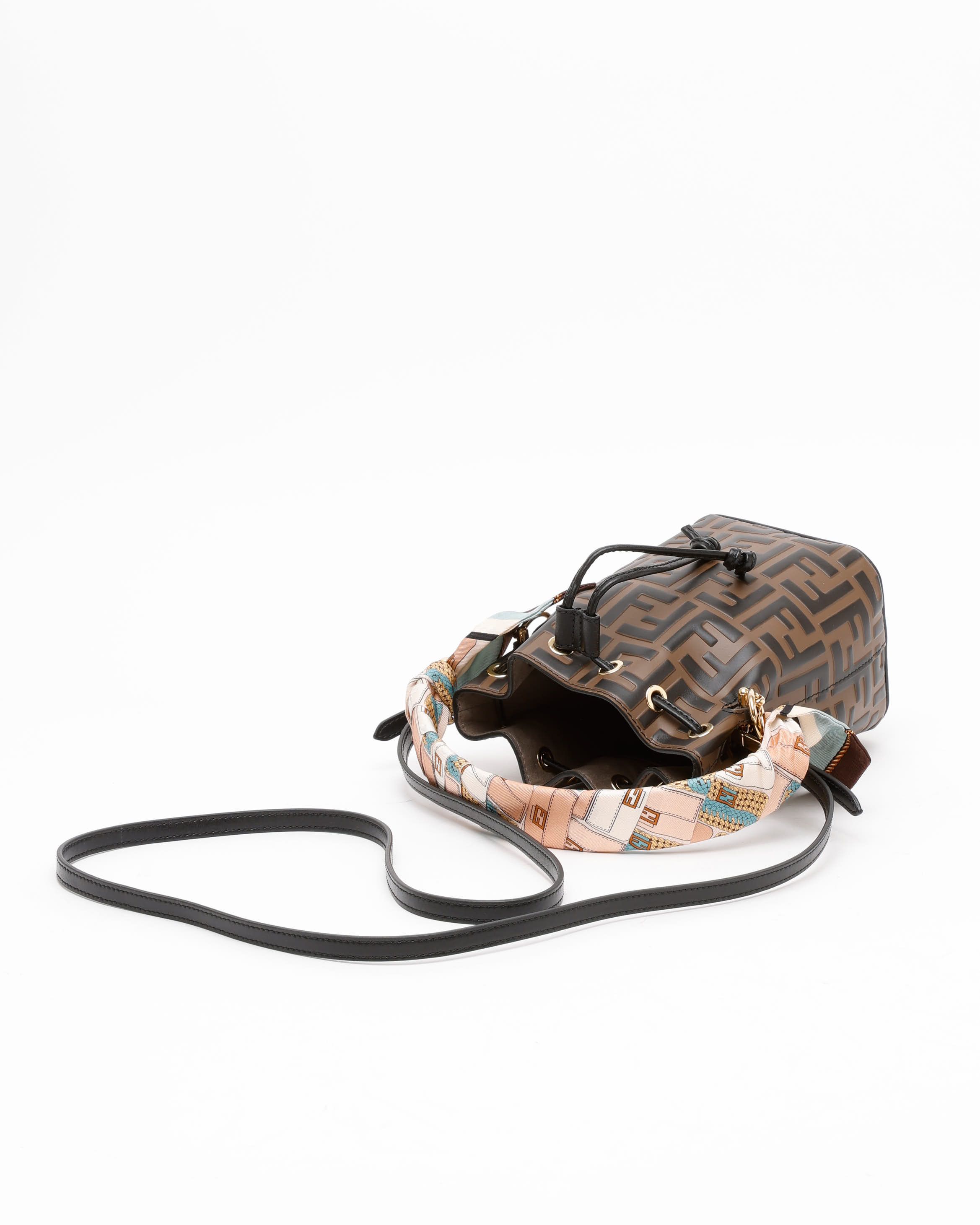 Fendi Zucca Ff Mon Tresor Bucket Bag