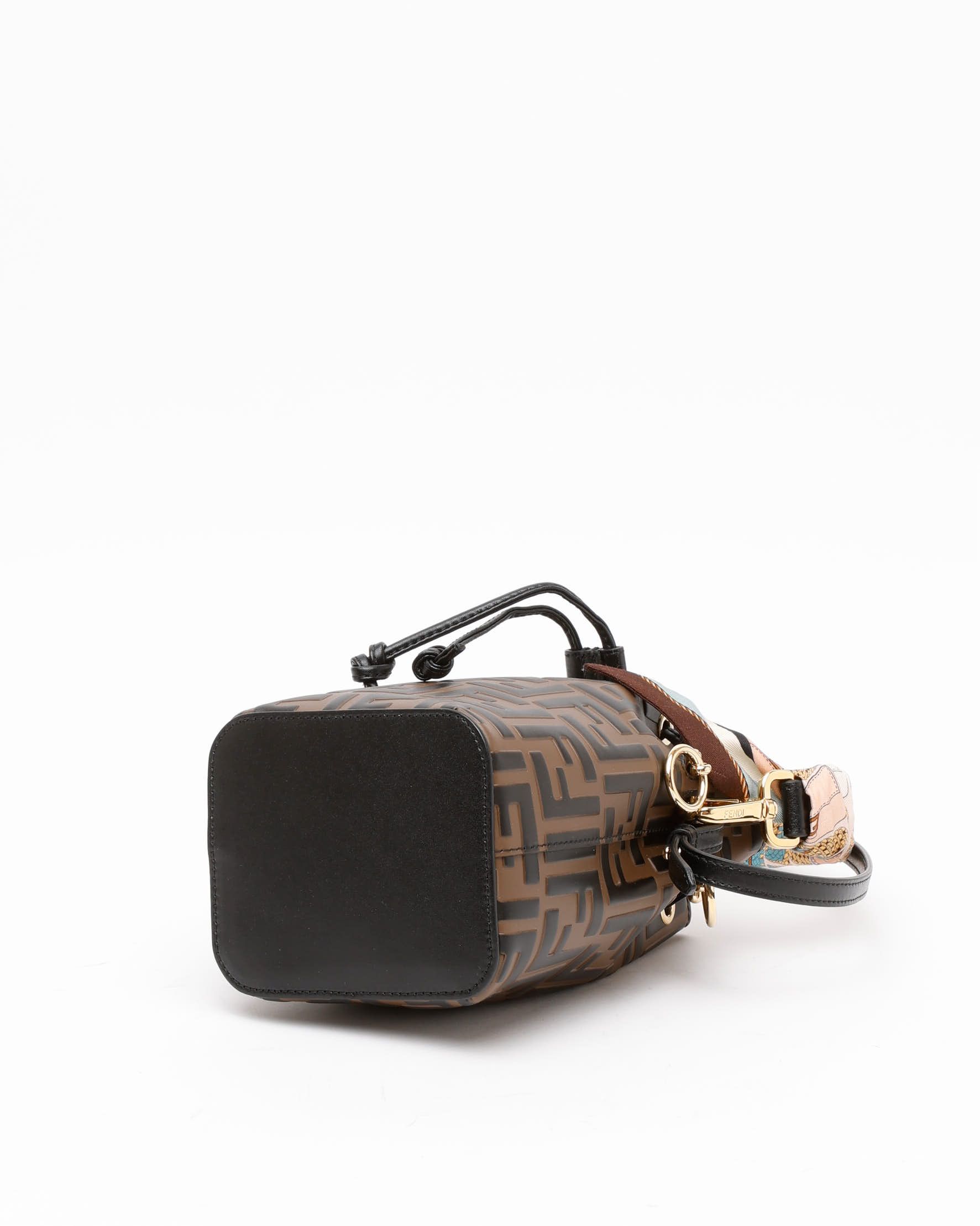 Fendi Zucca Ff Mon Tresor Bucket Bag