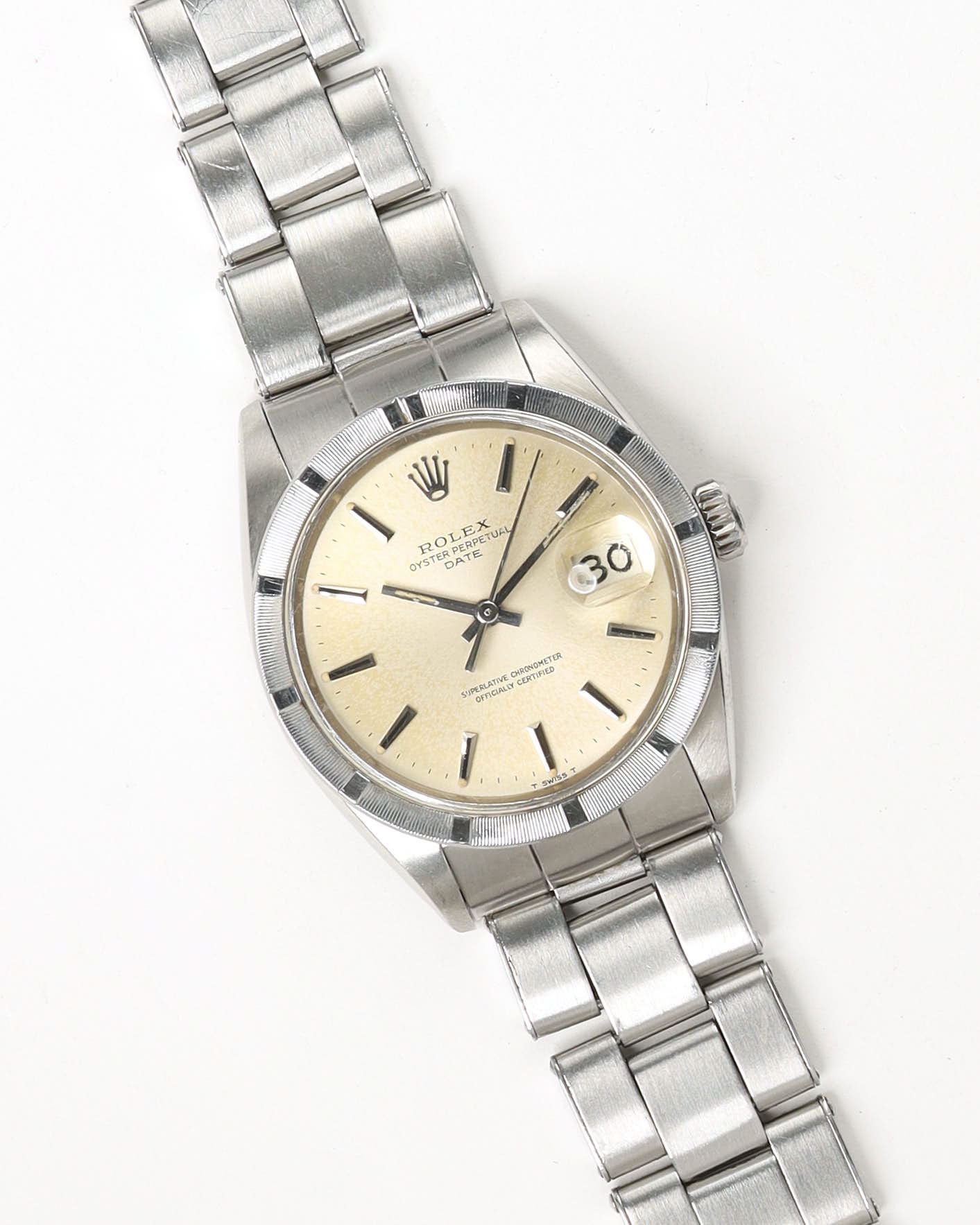 Rolex Oyster Perpetual Date 34mm Ref 1501 1969 Watch