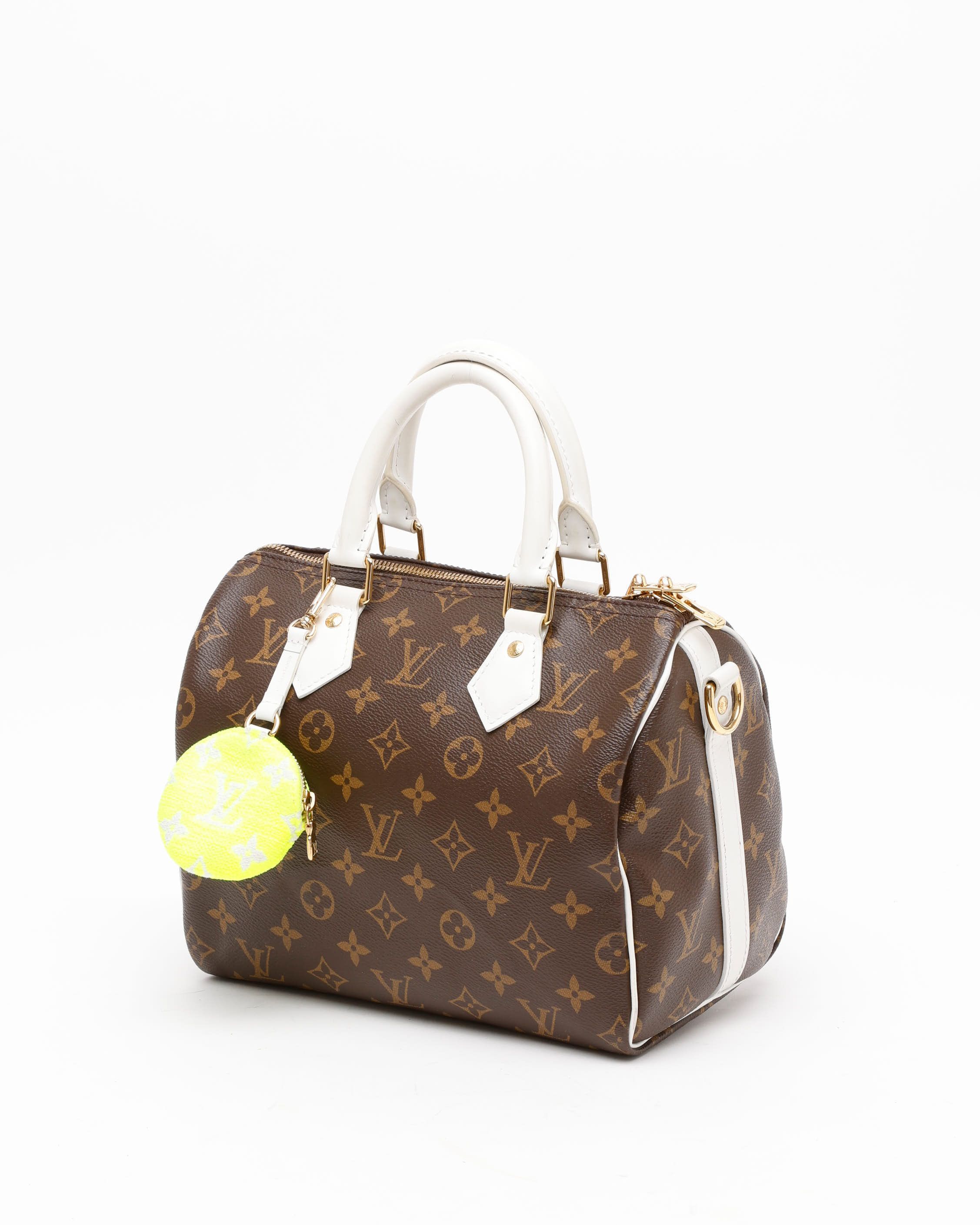 Pre-owned Louis Vuitton Monogram Speedy Match Bandoulière 25 Bag