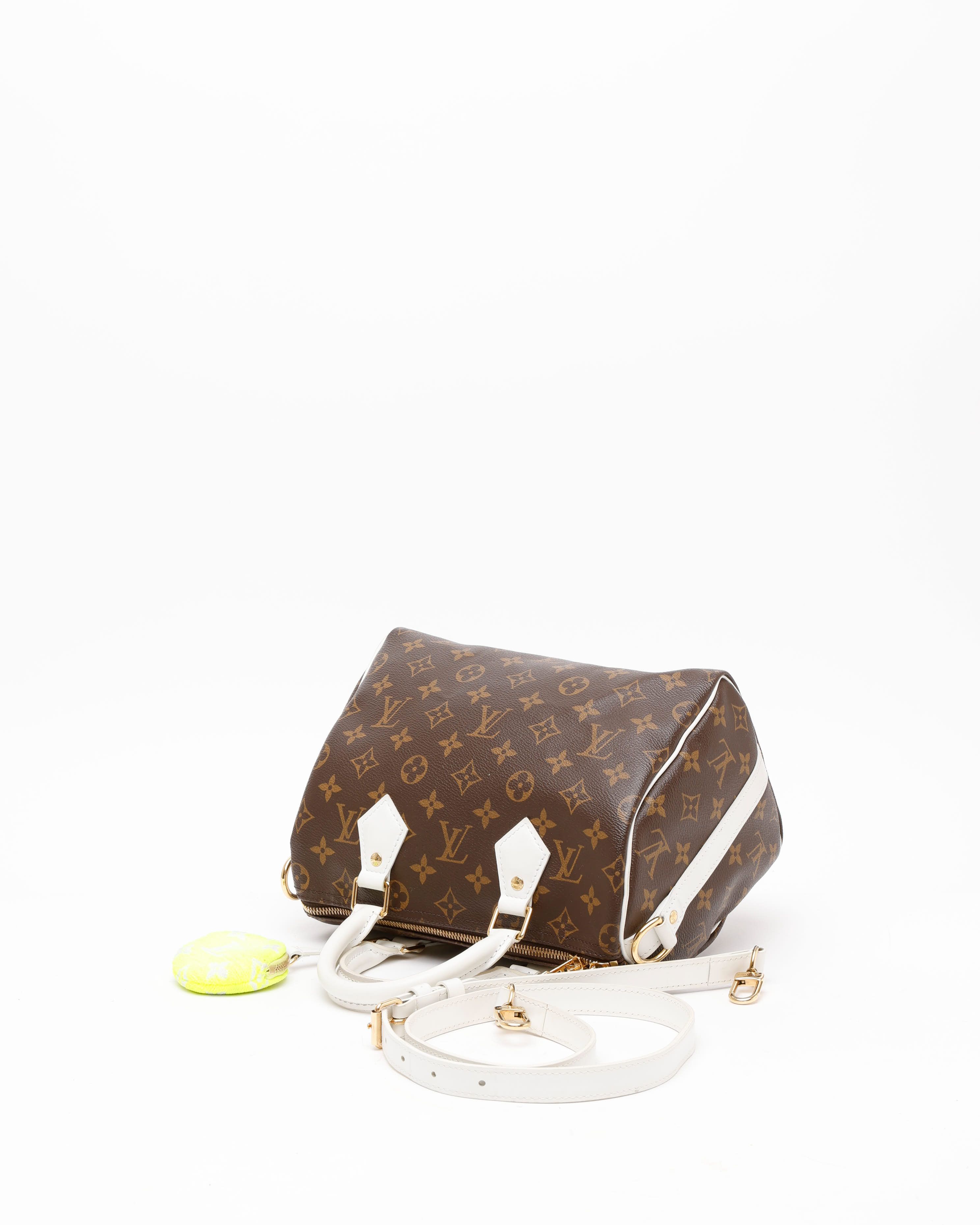 Pre-owned Louis Vuitton Monogram Speedy Match Bandoulière 25 Bag